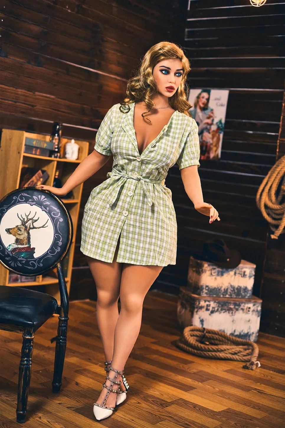 Sexy Doll Seductive Akisha 5ft 1' (156 cm)/ E-Cup - Irontech Doll view 5