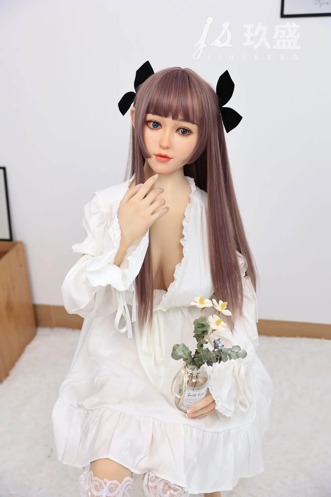 Silicone Sex Doll Tender Collien 4ft 11' (150 cm)/ D-Cup - Jiusheng Doll view 1