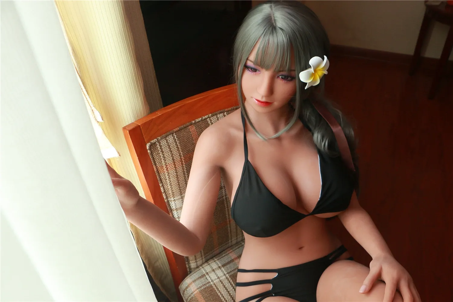 Sex Doll Seductive Clara 5ft 4' (163 cm)/ H-Cup - SMdoll view 5