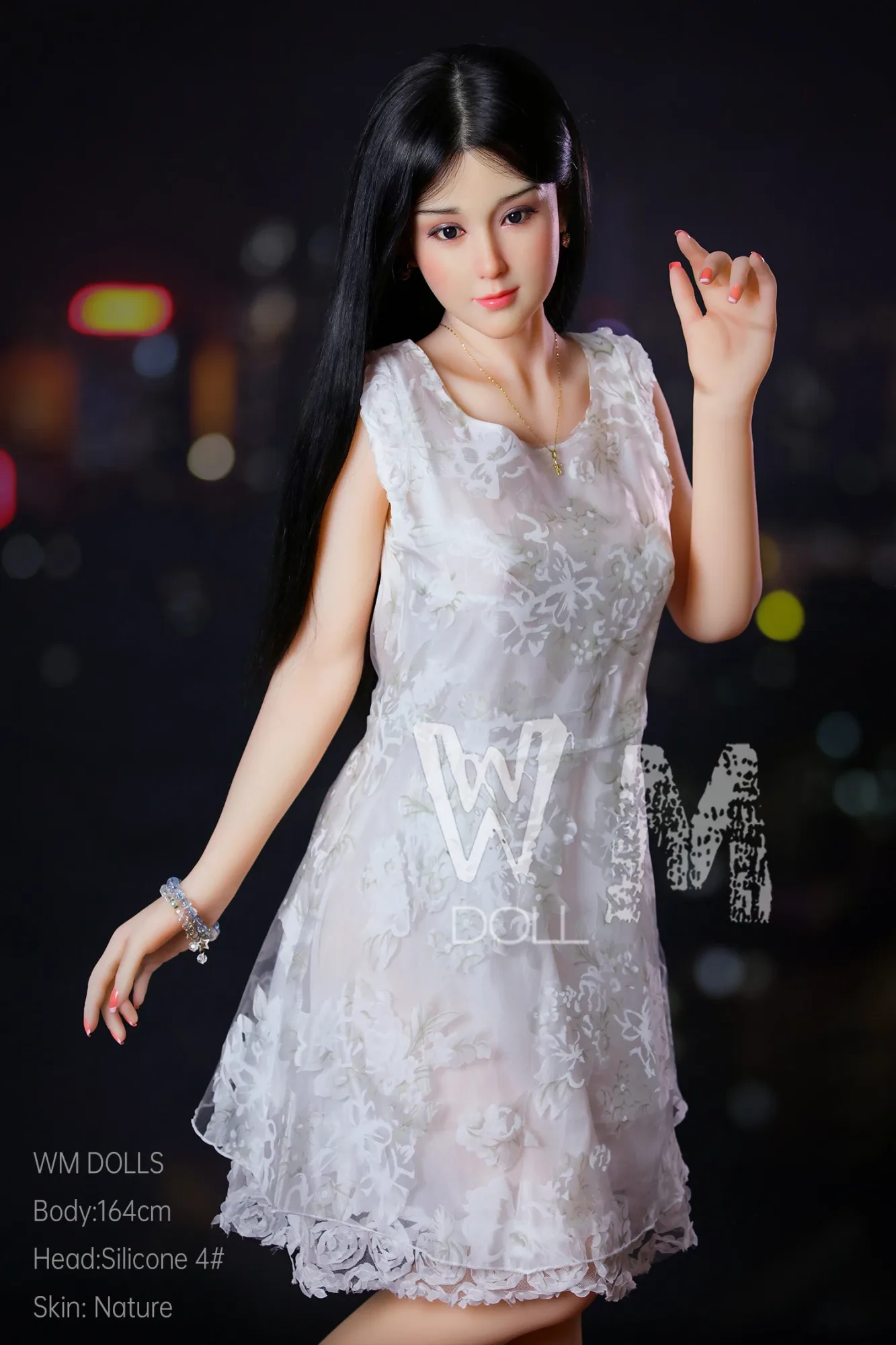 Silicone Doll Asian Girl Lily 5ft 4' (164 cm)/ D-Cup - WM doll view 2