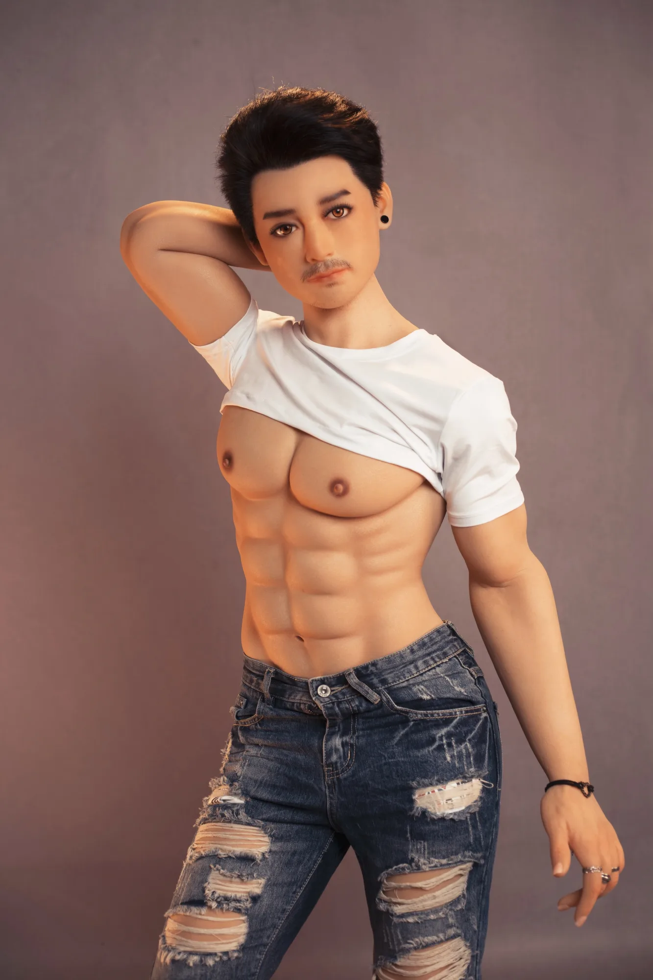 Male Sex Doll Brunet Matt 5ft 2' (160 cm) - AF Doll view 2