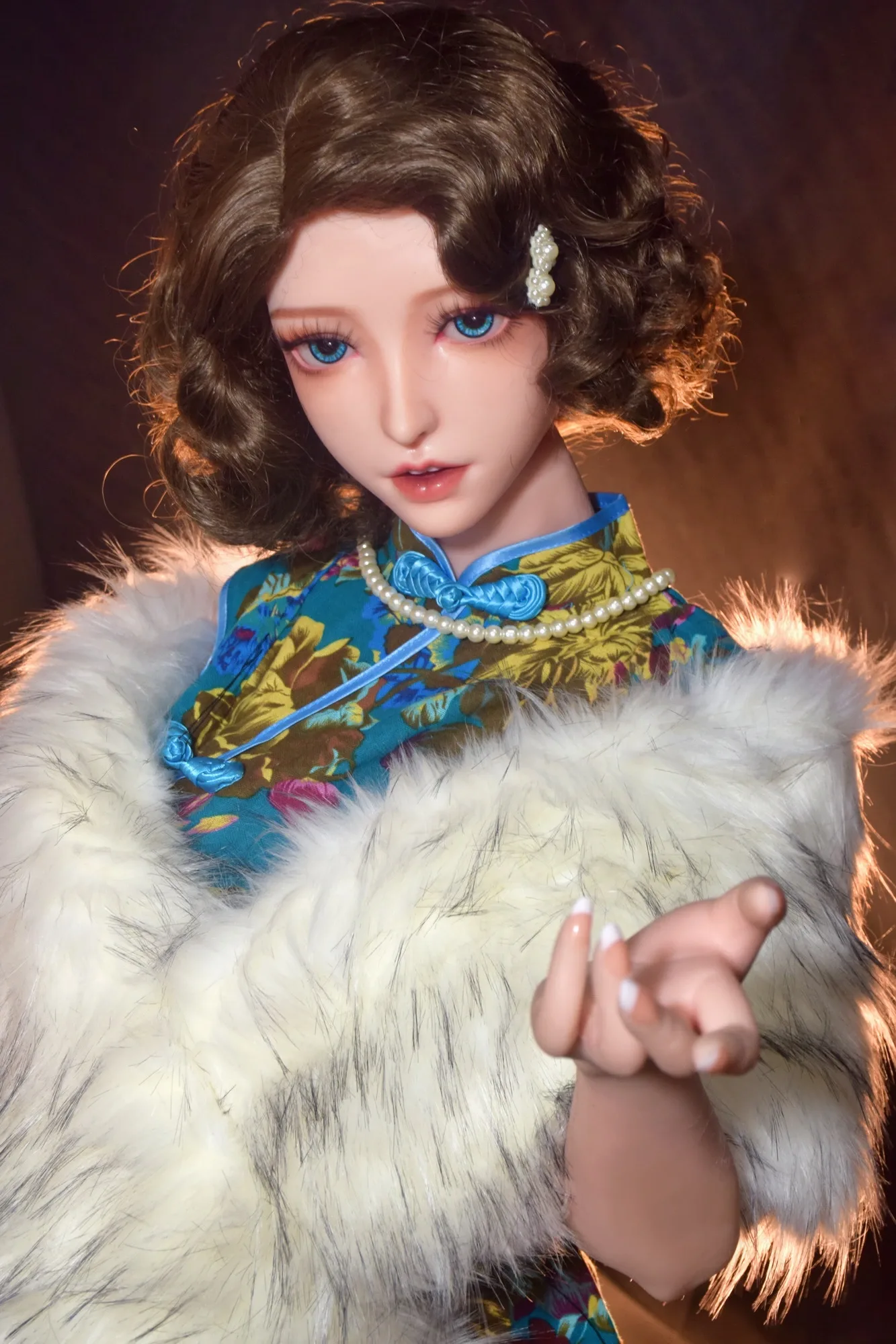 Silicone Doll Brunette Miuka 4ft 11' (150 cm) - Elsa Babe view 4