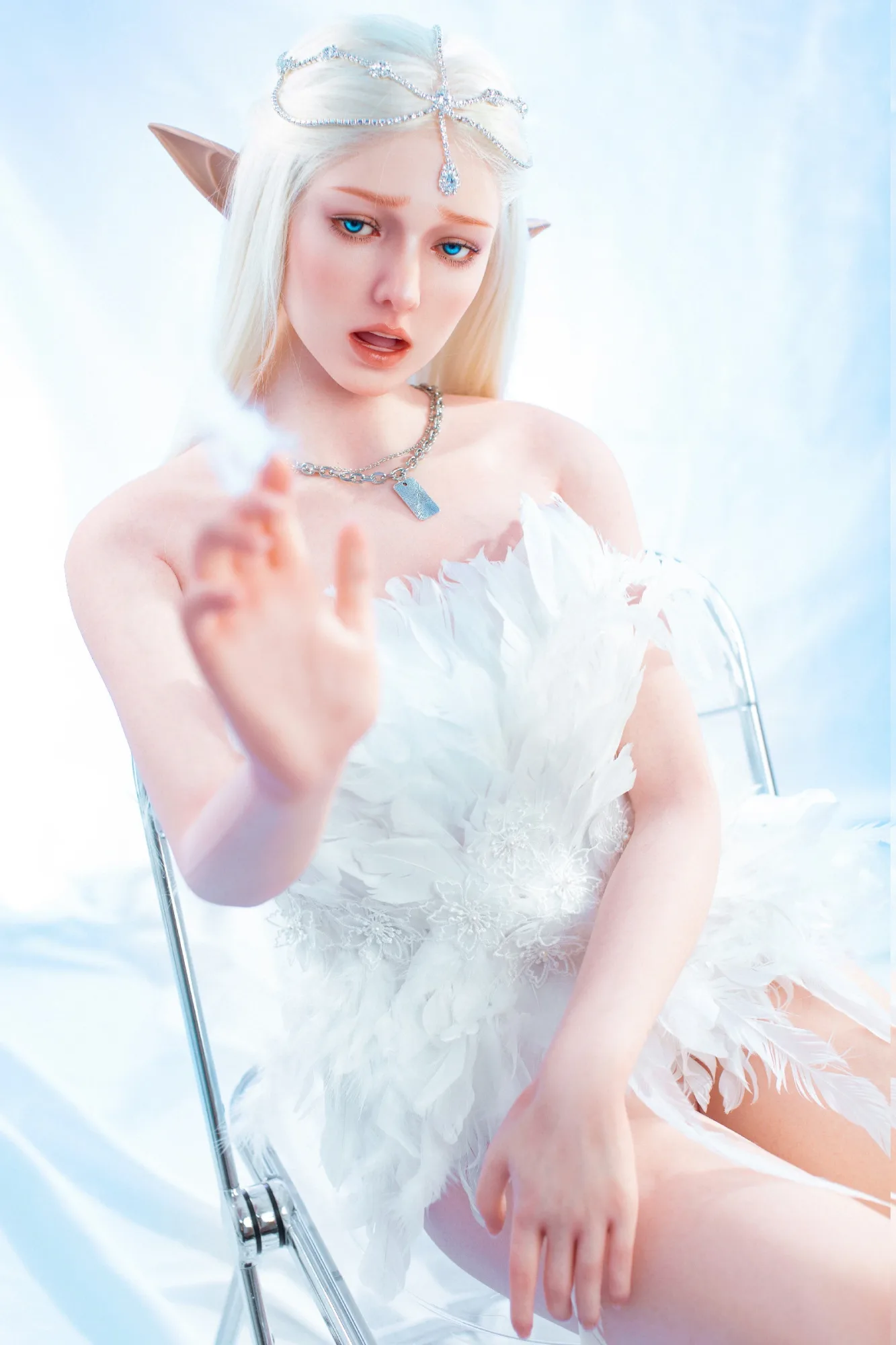 Silicone Sex Doll Elf Lileth 5ft 4' (163 cm)/ A-Cup - XYcolo view 1