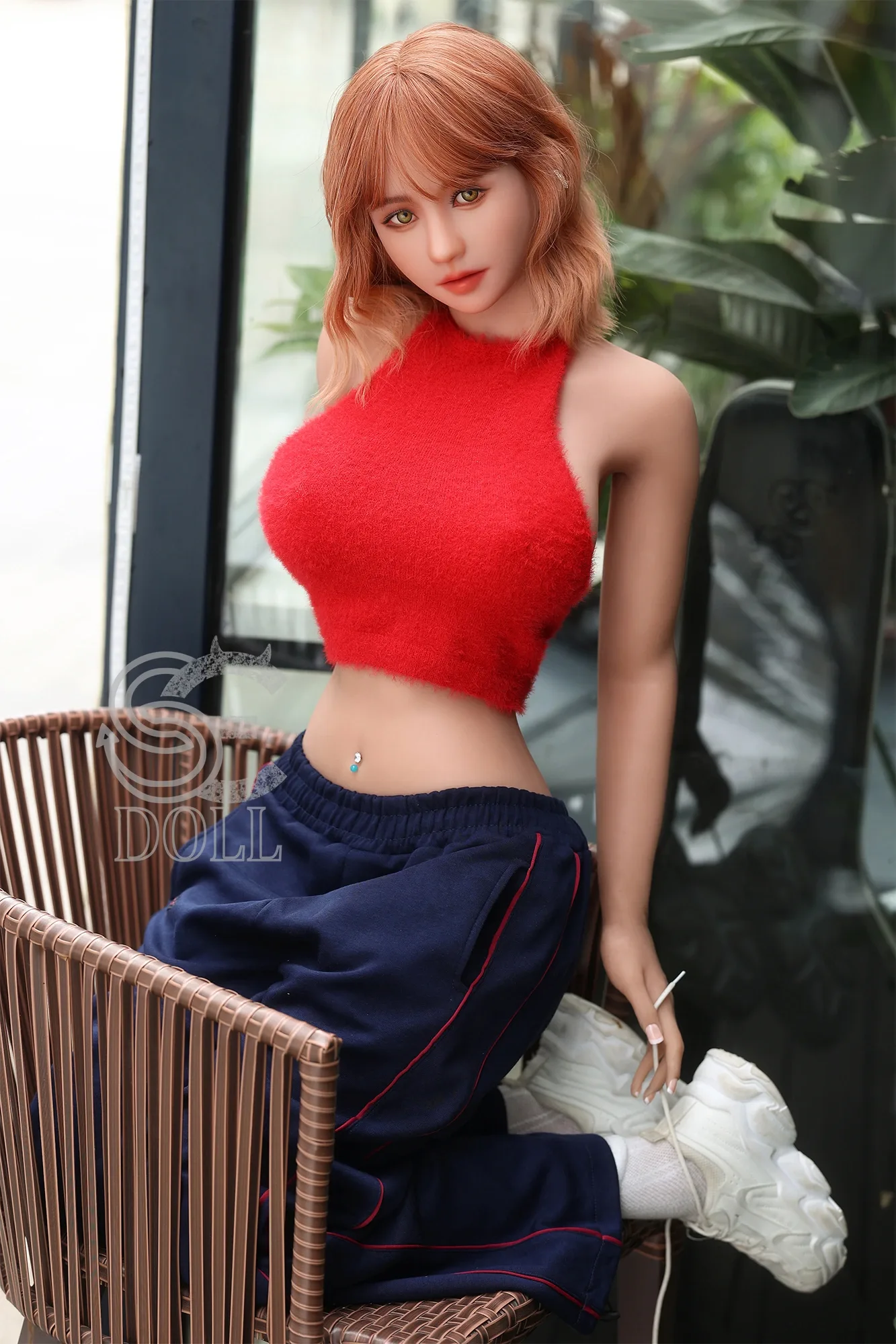 Sex Doll Redhead Silly 5ft 3' (161 cm)/ F-Cup - SEDOLL view 1