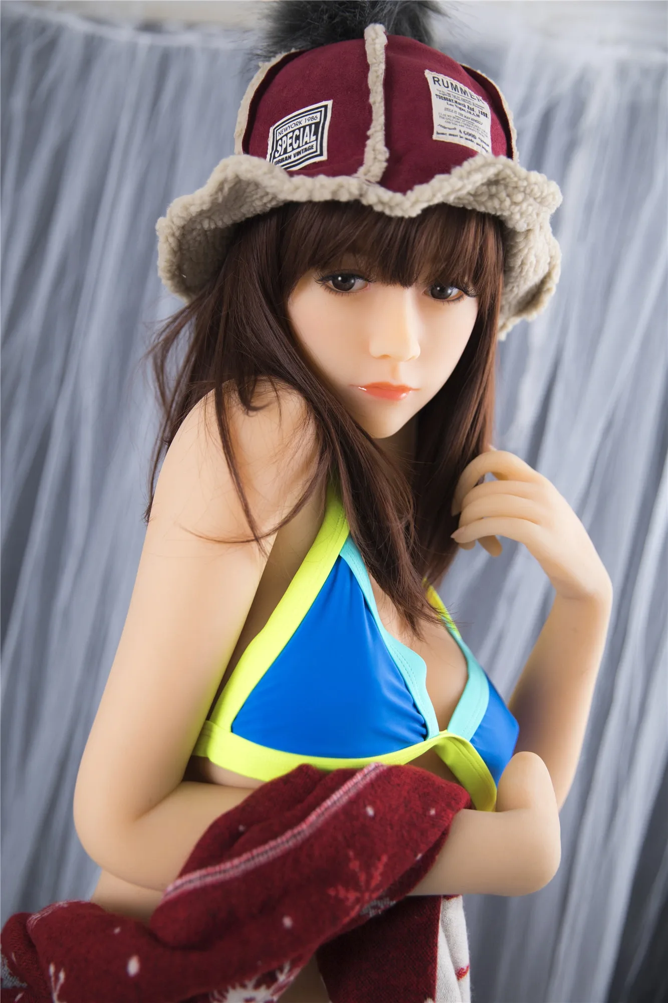 Sex Doll Brunette Amiko 5ft 4' (163 cm)/ D-Cup - SMdoll view 3
