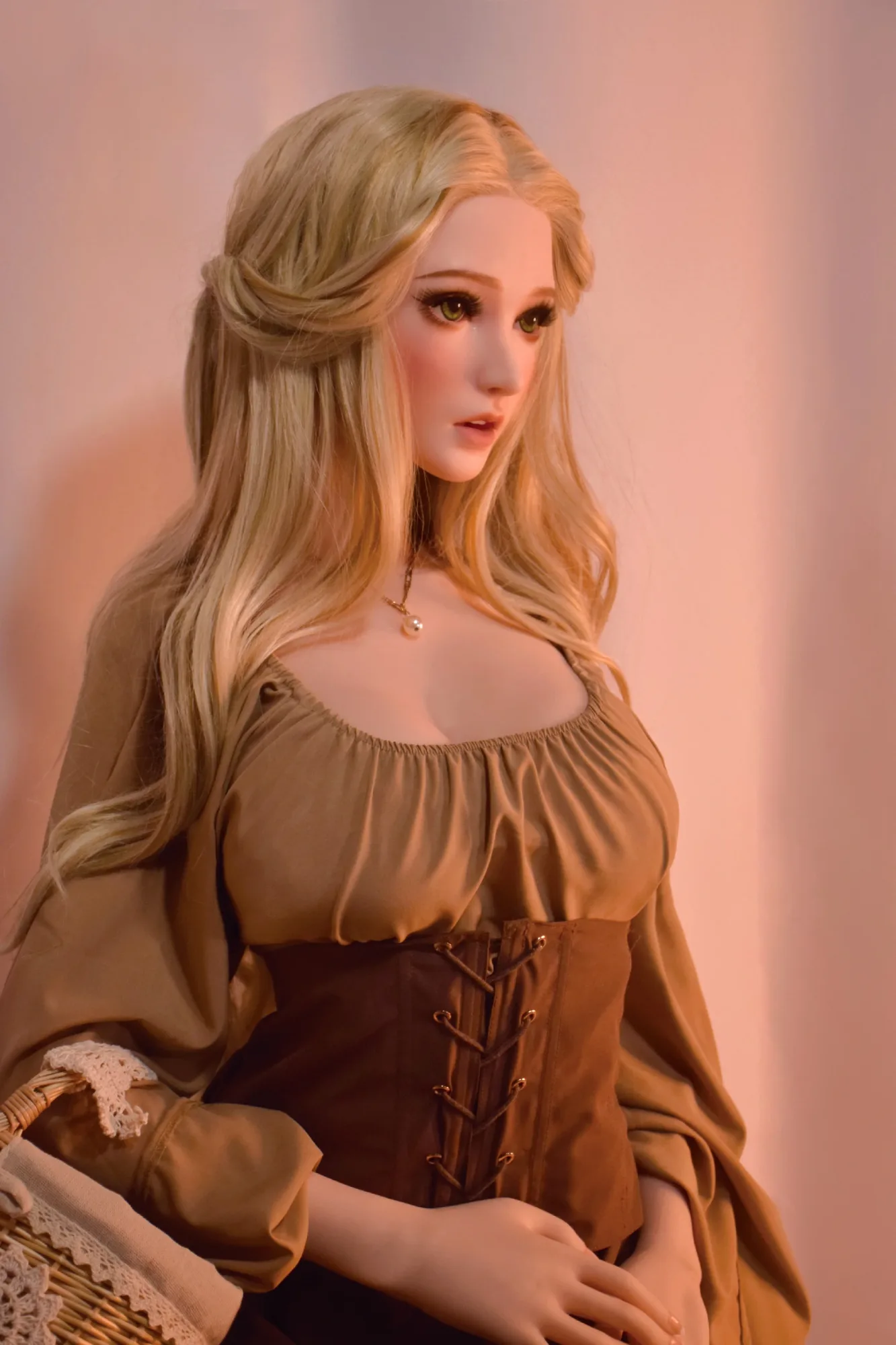 Silicone Doll Blonde Mayso 5ft 5' (165 cm) - Elsa Babe view 4