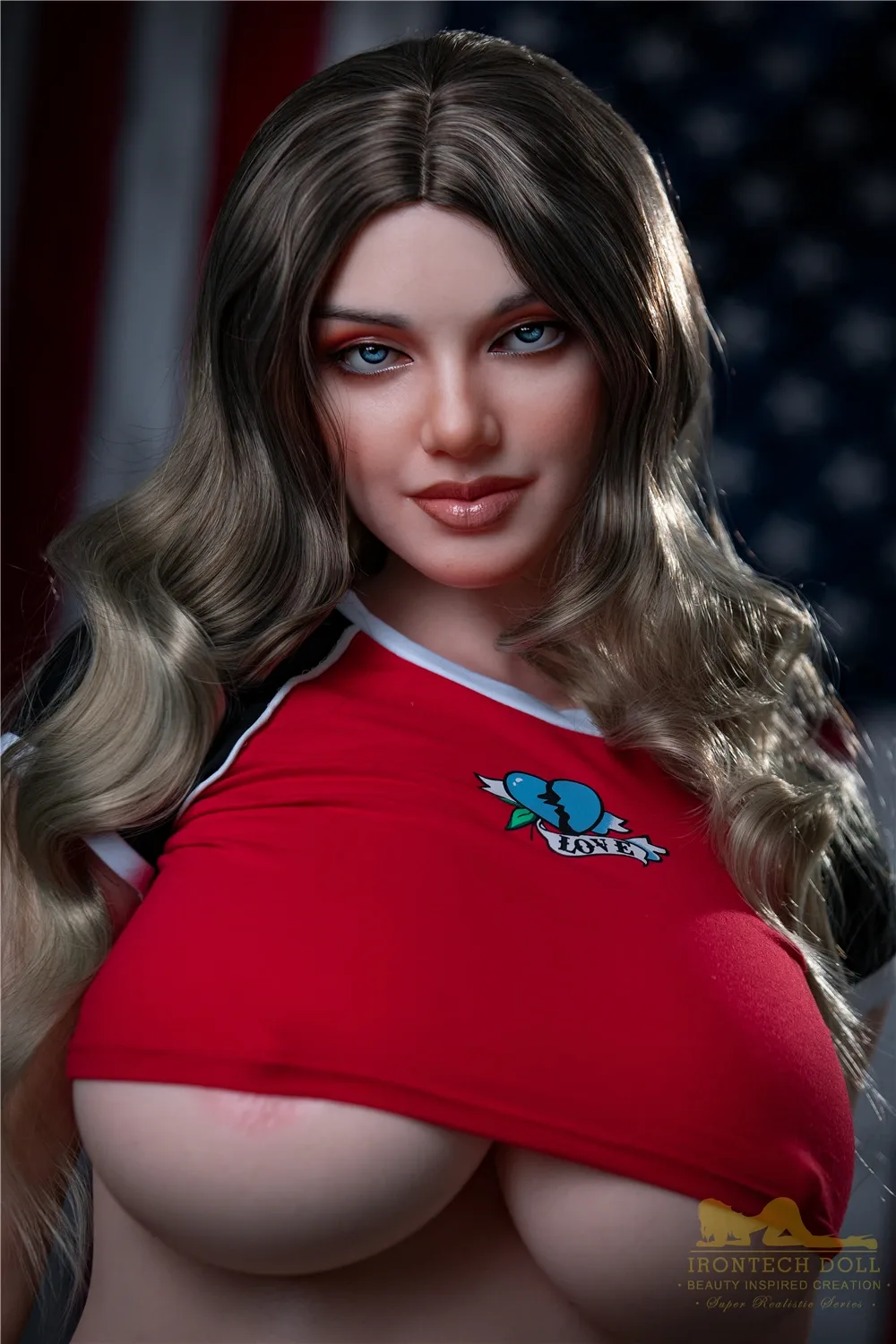 Silicone Sex Doll Seductive Tabel 5ft 2' (160 cm)/ H-Cup - Irontech Doll view 2