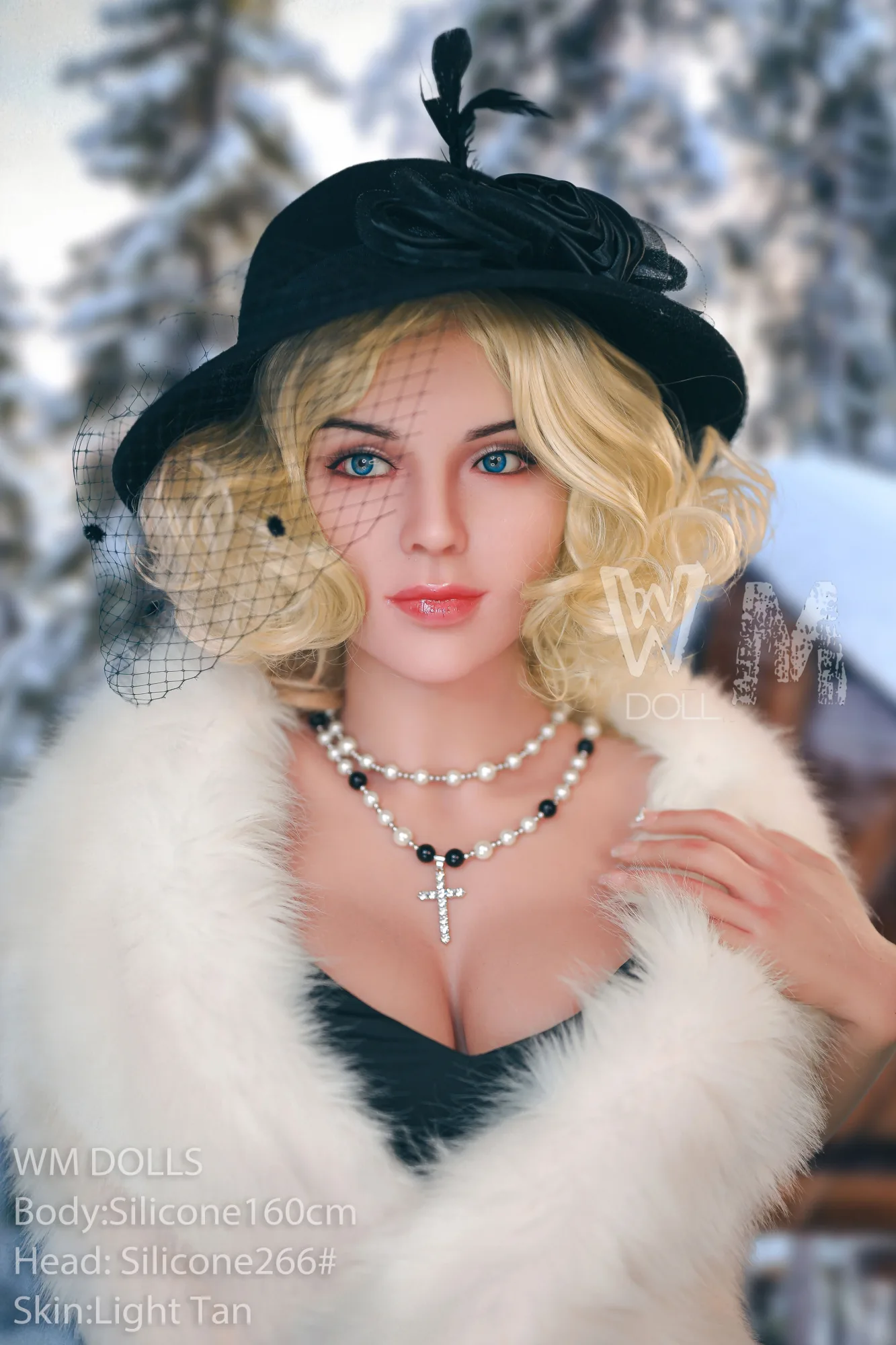 Silicone Doll Tender Susette 5ft 2' (160 cm)/ B-Cup - WM doll view 1