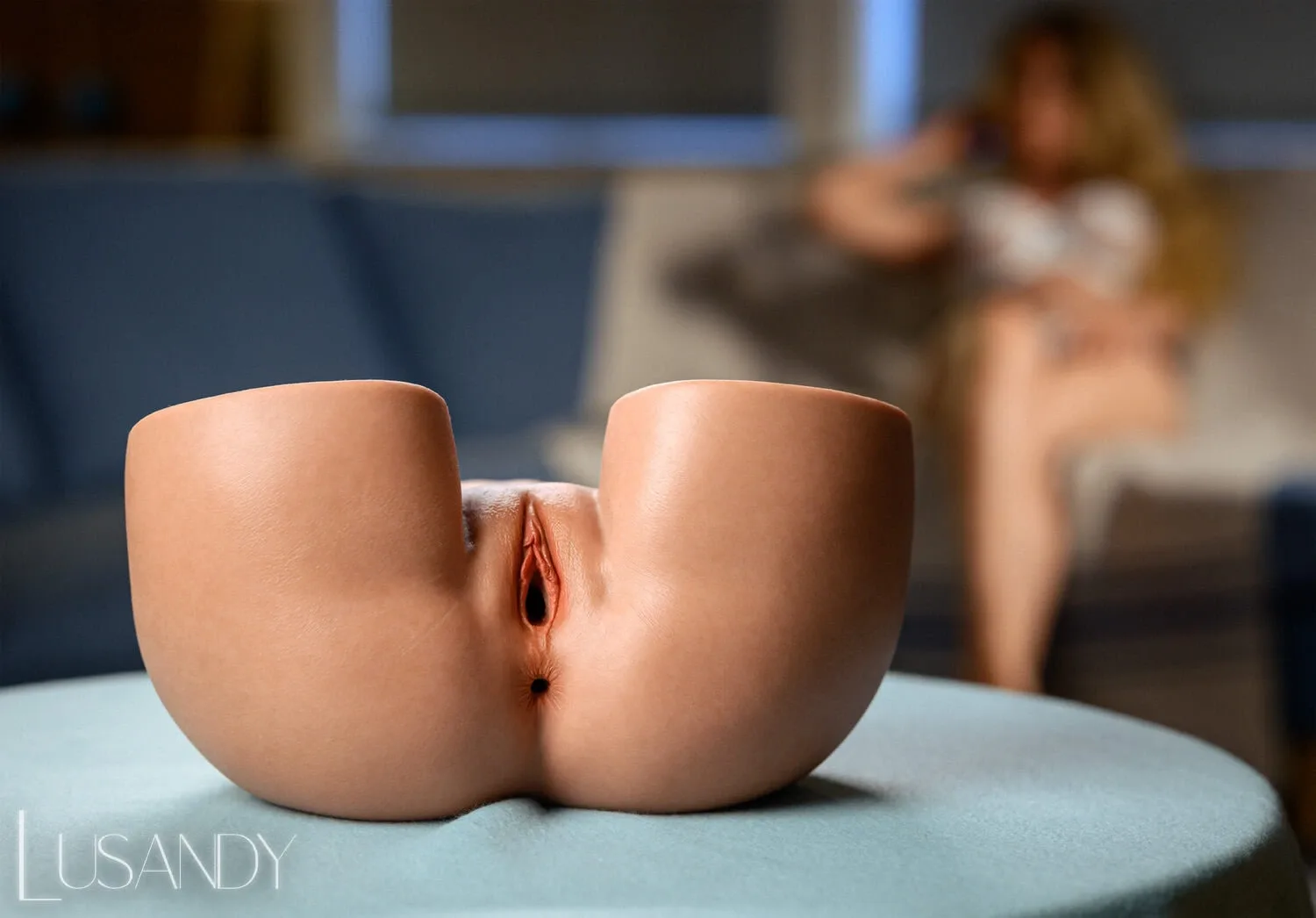 Masturbator Juicy - vagina + anal, 11' (28 cm) - STOCK - Lusandy Doll view 5