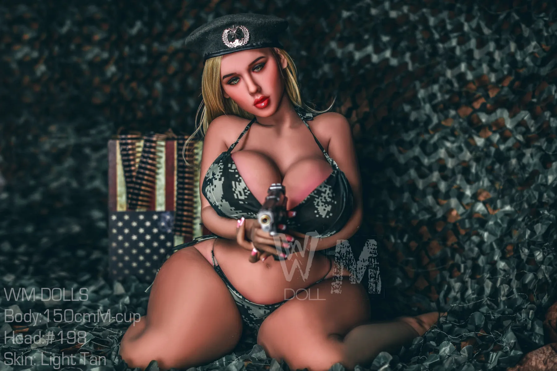 Real Sex Doll Seductive Tawnie 4ft 11' (150 cm)/ M-Cup - WM doll view 6