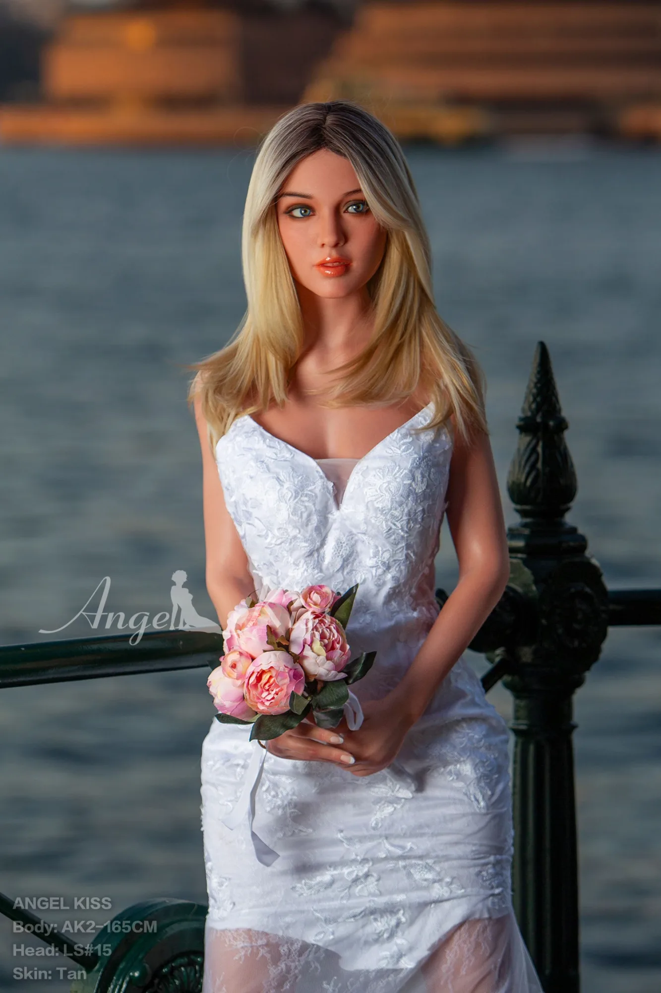 Silicone Sex Doll Blonde Lola 5ft 5' (165 cm)/ D-Cup - Angel Kiss view 2