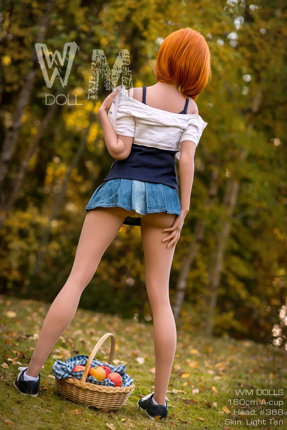 Real Sex Doll Redhead Sunday Rose 5ft 2' (160 cm)/ A-Cup - WM doll view 7