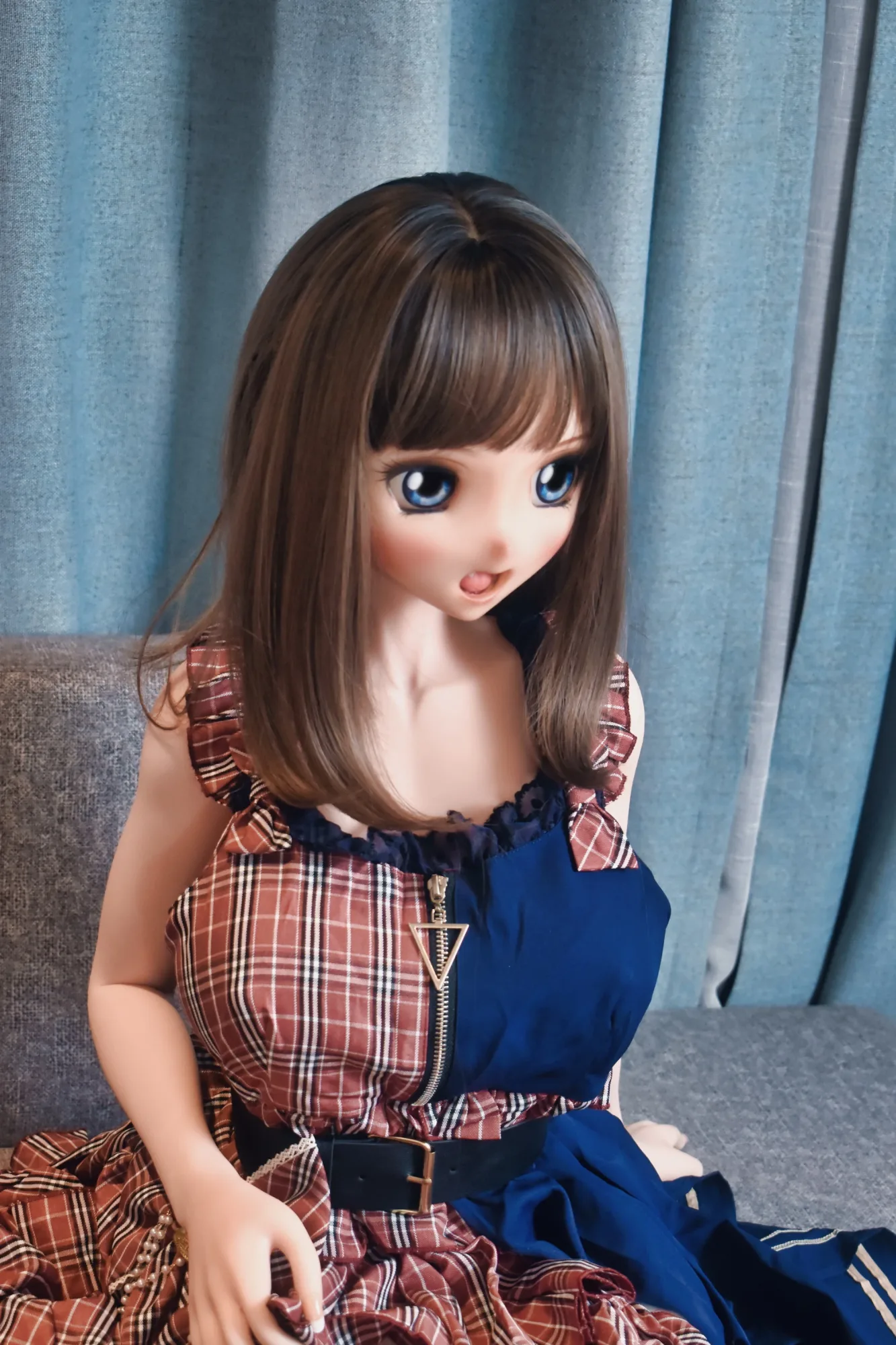 Silicone Doll Brunette Tien 4ft 10' (148 cm) - Elsa Babe view 2