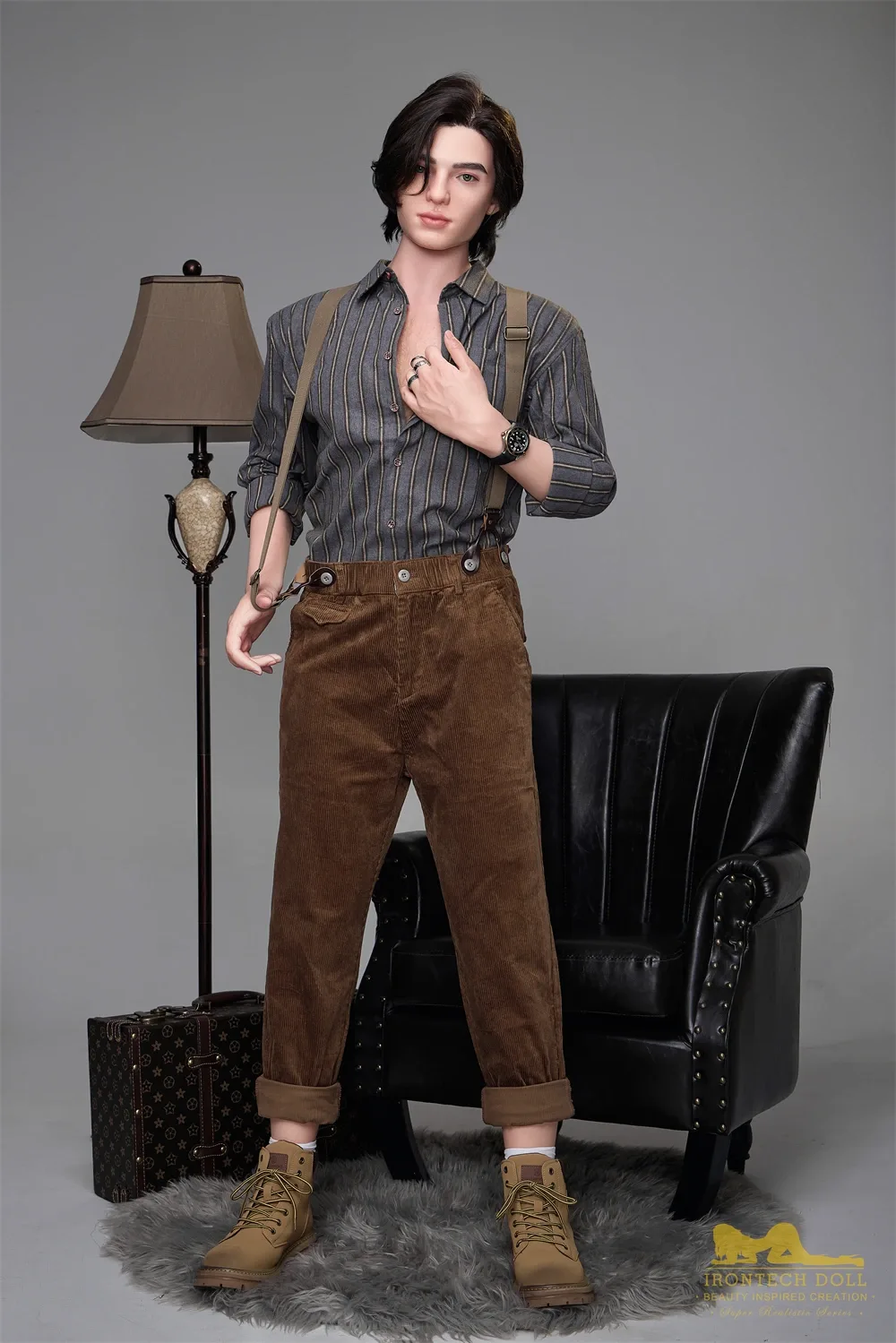Male Sex Doll Seductive Brandon 5ft 6' (170 cm) - Irontech Doll view 4