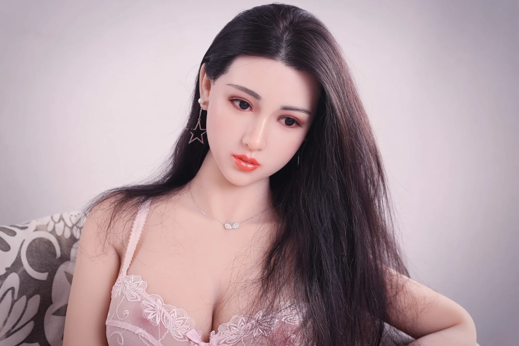 Silicone Sex Doll Chubby Mingxia 5ft 3' (161 cm)/ G-Cup - AF Doll view 2