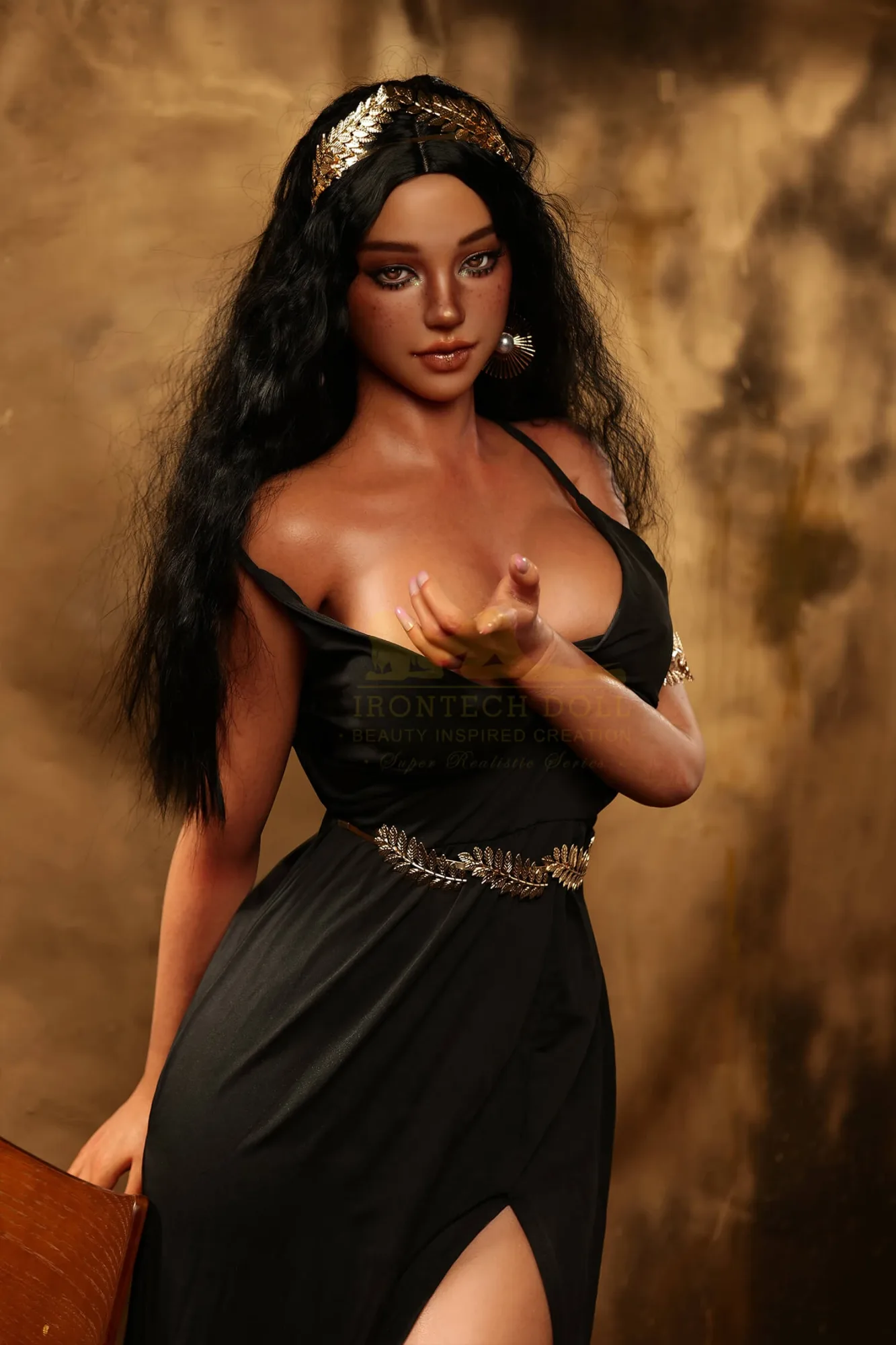 Real Sex Doll Seductive Cleopatra 5ft 4' (164 cm) - STOCK/ D-Cup - Irontech Doll view 2