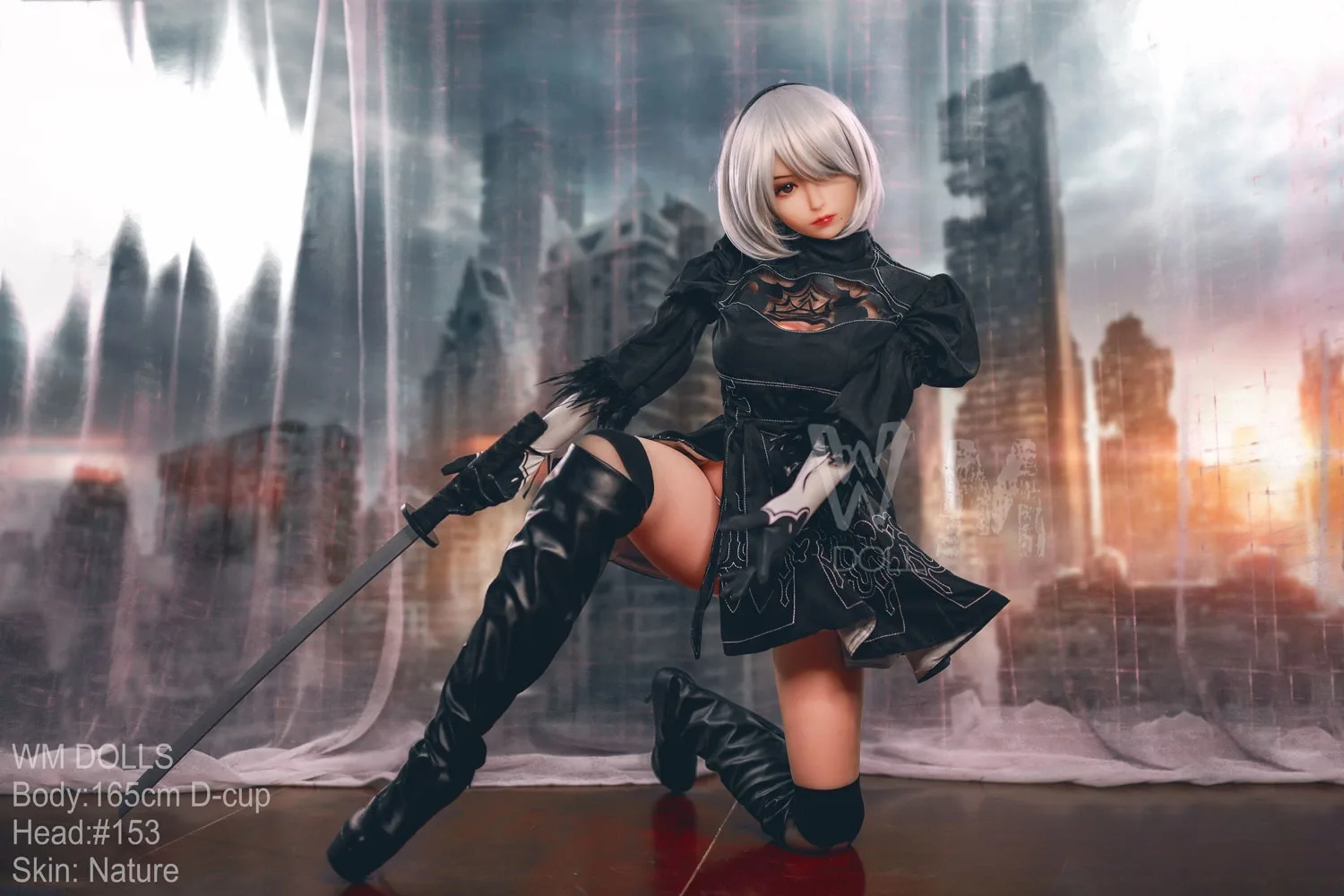 Real Sex Doll Sexy Kite 5ft 5' (165 cm)/ D-Cup - WM doll view 6