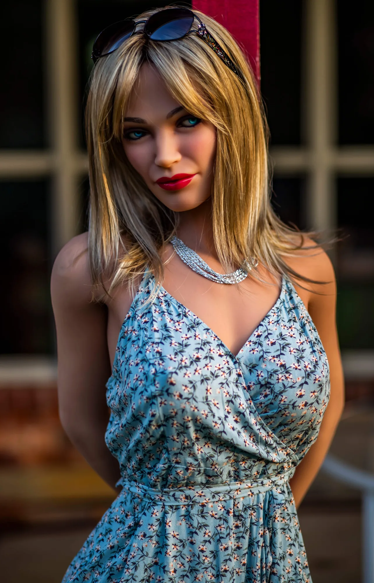 Real Sex Doll Blonde Magnolia 5ft 6' (168 cm)/ C-Cup - SMdoll