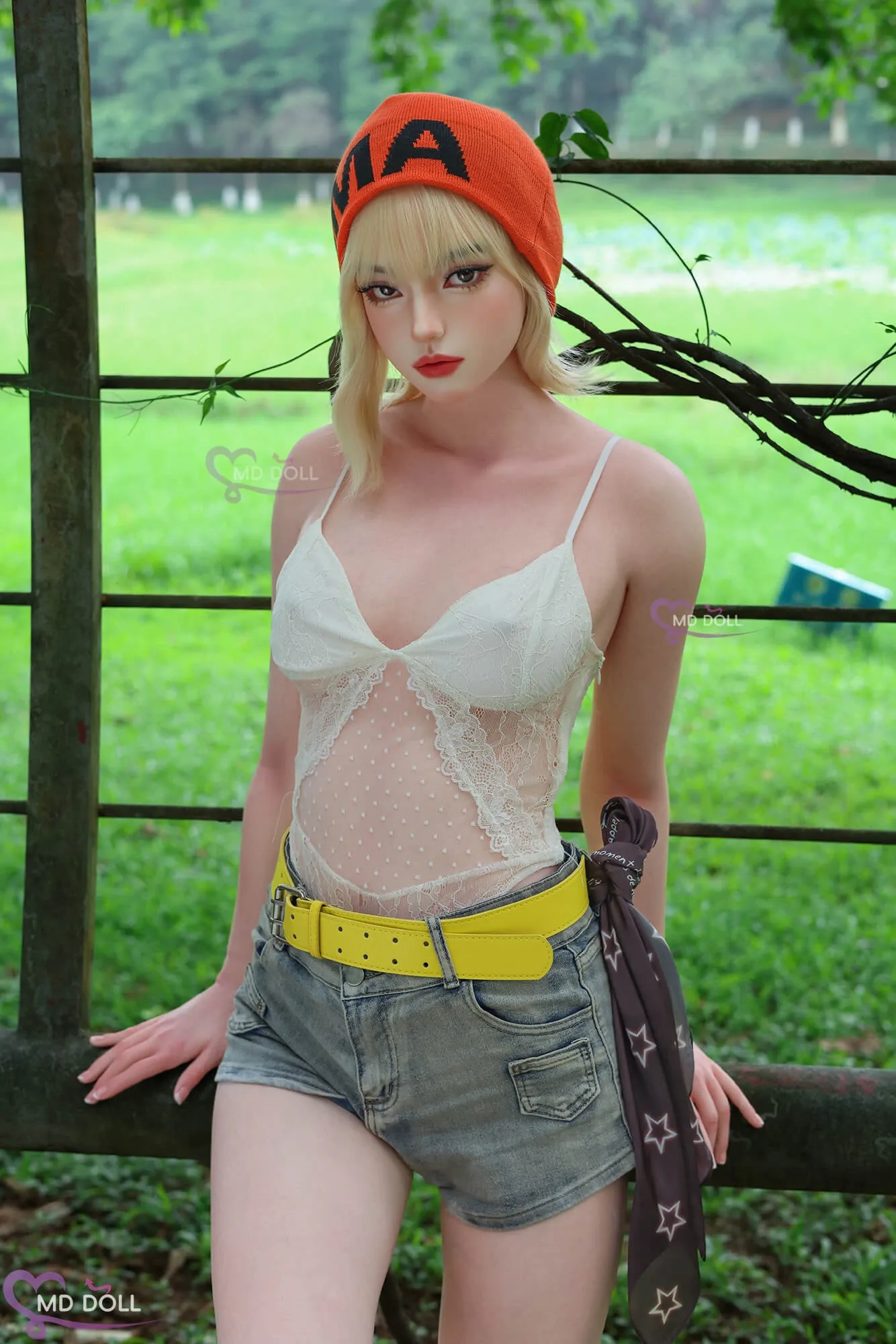 Realistic Sex Doll Blonde Simone 5ft 5' (166 cm)/ D-Cup - MD DOLL