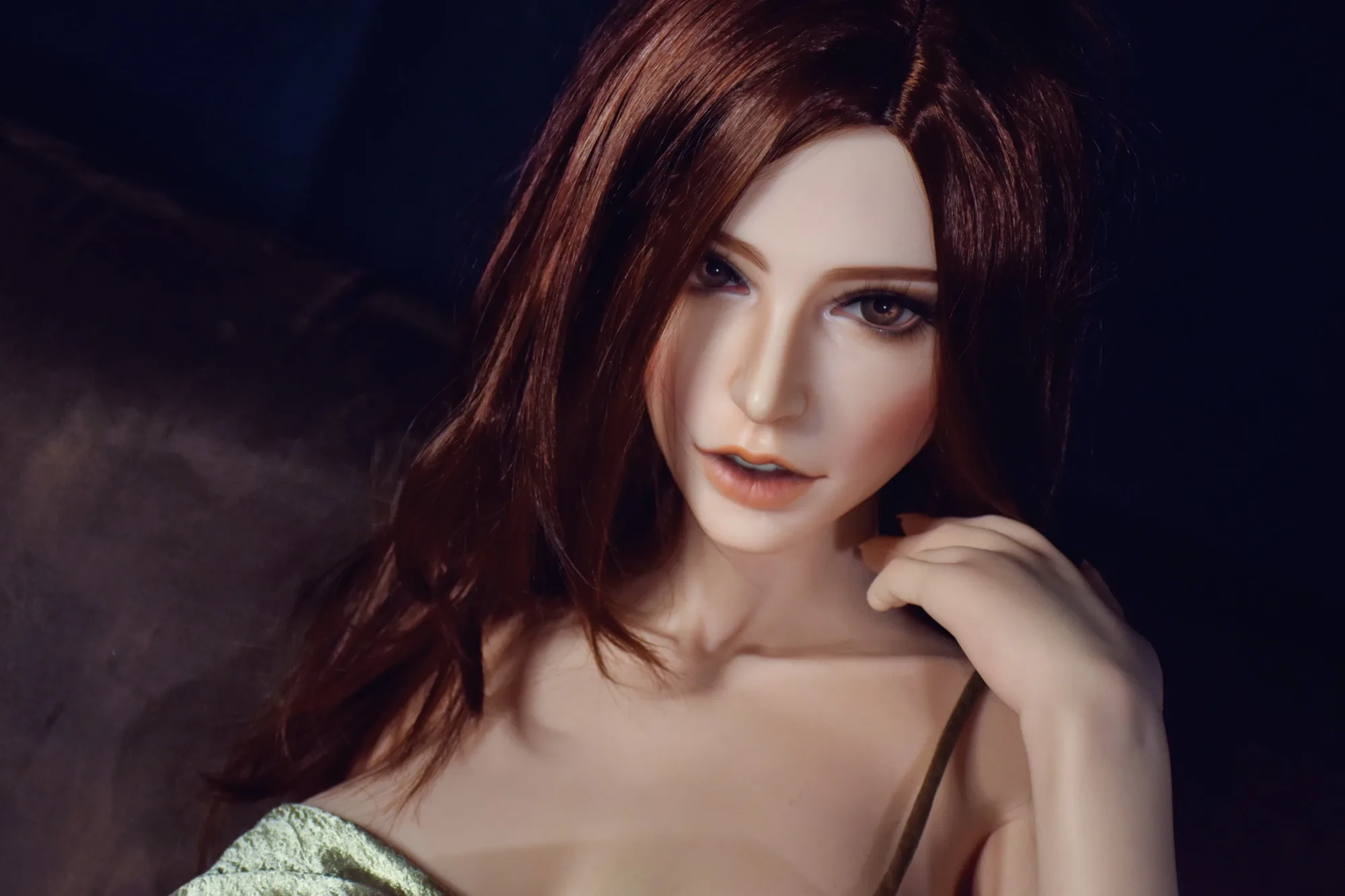 Silicone Doll Redhead Jeanine 5ft 5' (165 cm) - Elsa Babe view 4