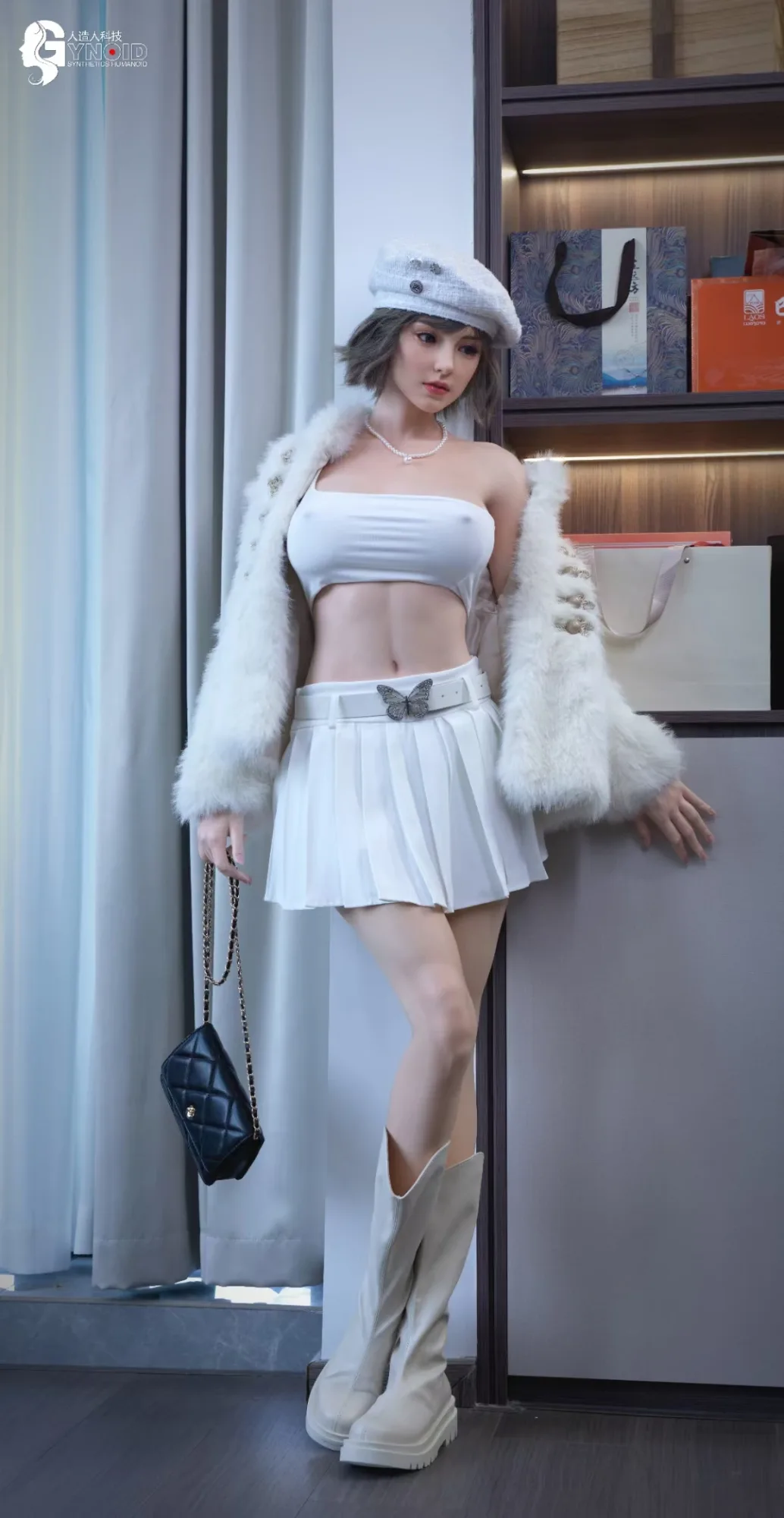 Silicone Sex Doll Tender Chloe 5ft 4' (163 cm)/ D-Cup - Gynoid view 2