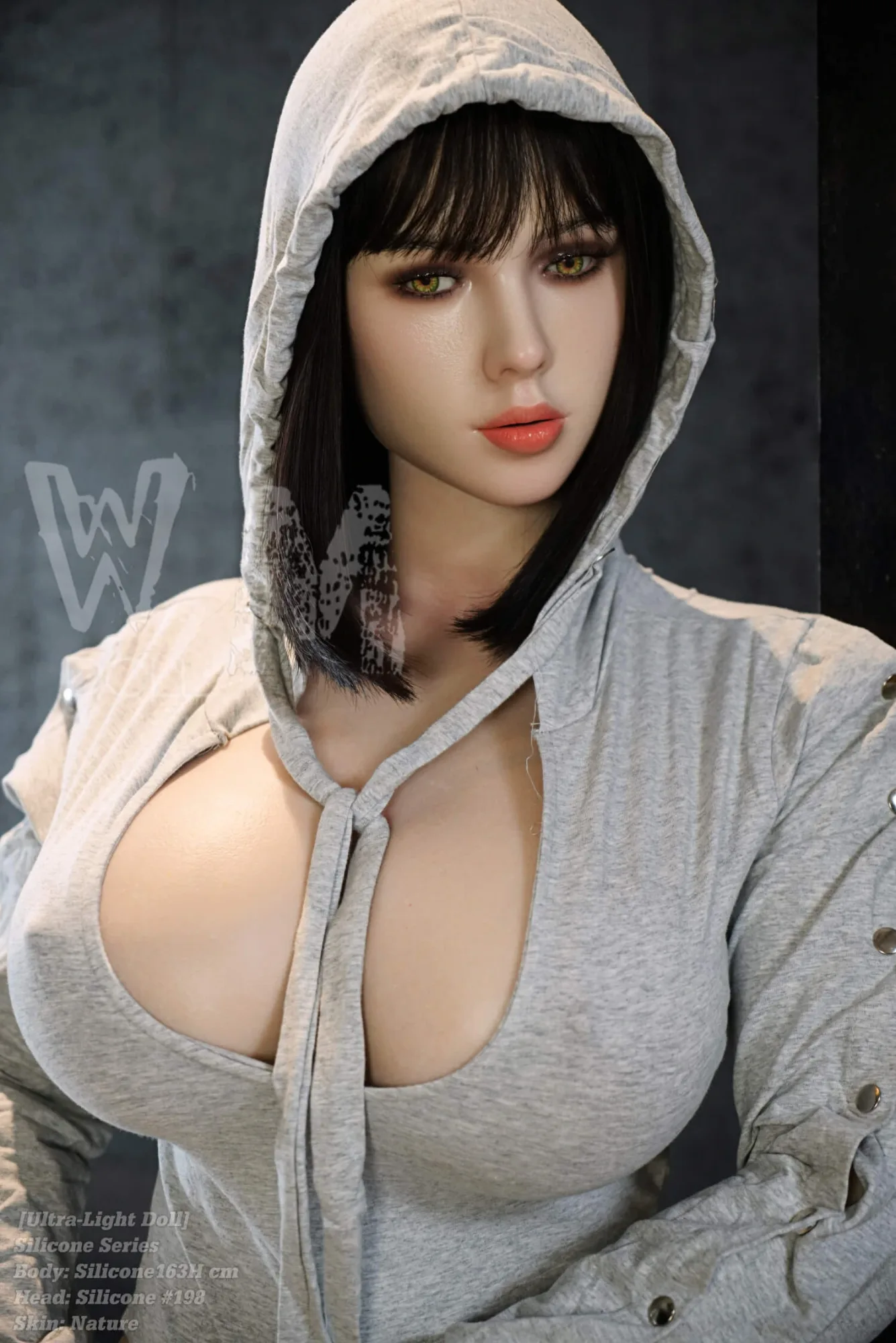 Silicone Sex Doll Fitness Rita 5ft 4' (163 cm) - STOCK/ H-Cup - WM doll view 3