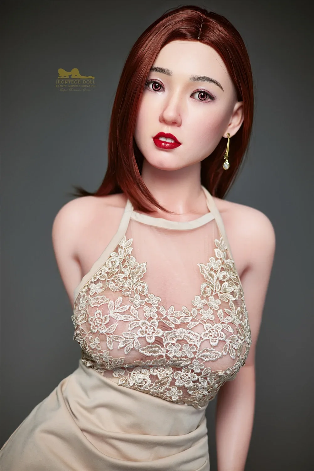 Silicone Doll Redhead Laeticia 5ft (153 cm)/ D-Cup - Irontech Doll view 3