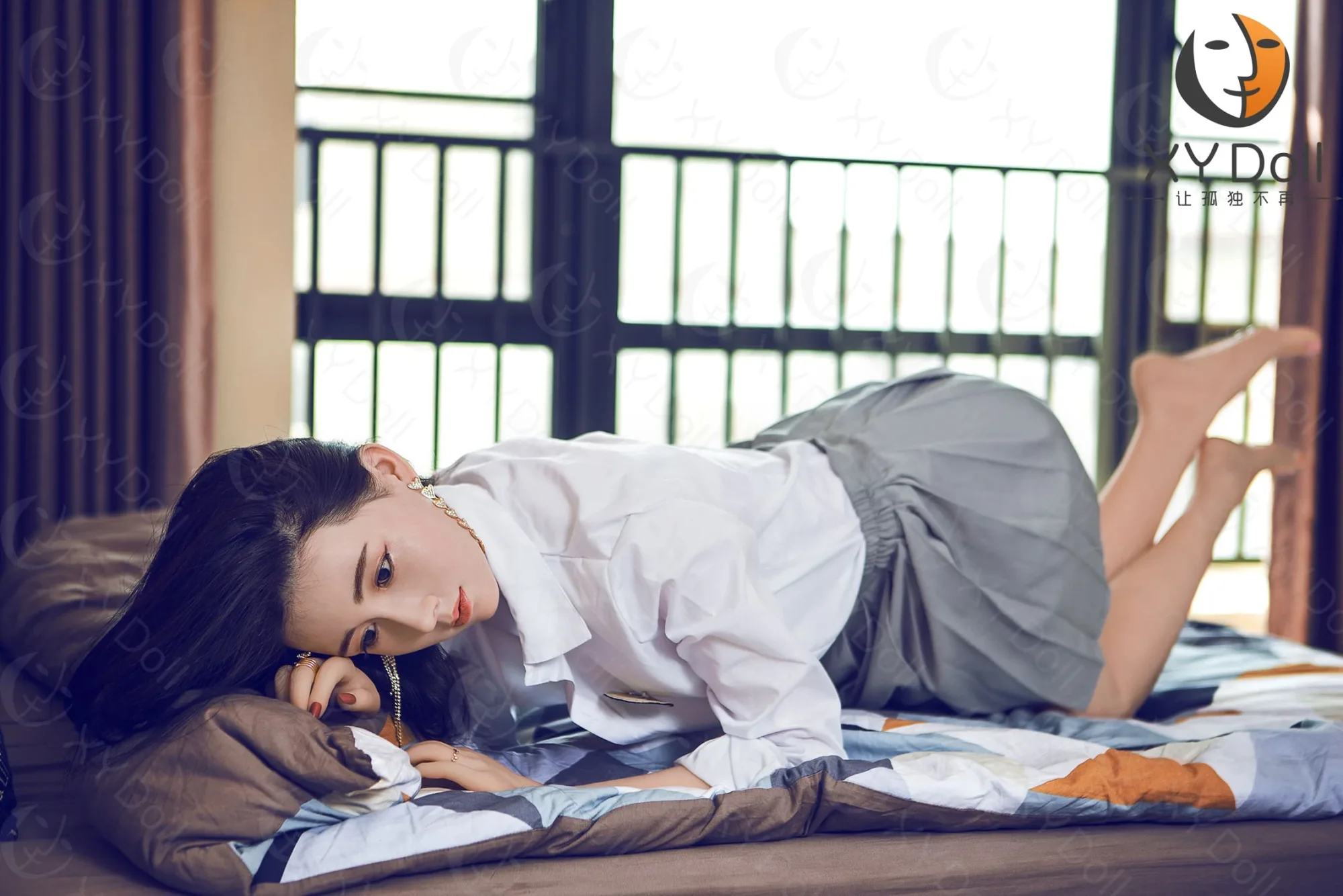 Silicone Sex Doll Schoolgirl Amaris 5ft 6' (168 cm)/ C-Cup - XY Doll view 5