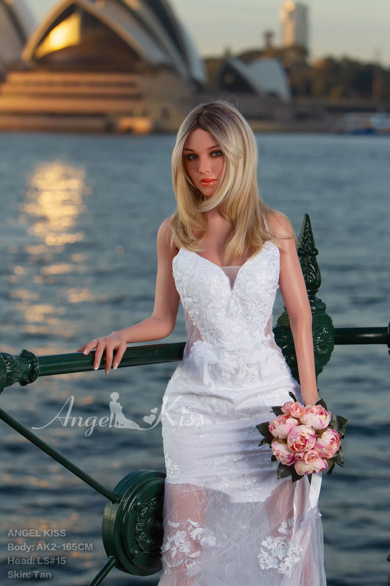 Silicone Sex Doll Blonde Lola 5ft 5' (165 cm)/ D-Cup - Angel Kiss view 5