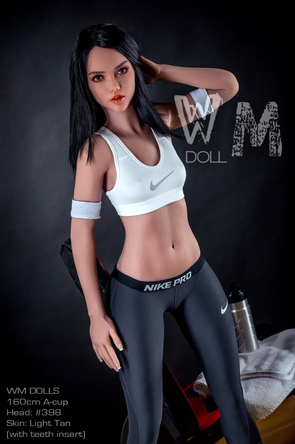 Sexy Doll Black-haired Kaira 5ft 3' (160 cm)/ A-Cup - WM doll view 2