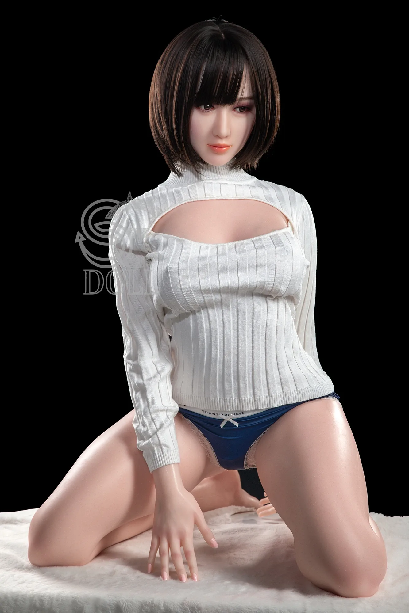 Silicone Doll Black-haired Miruko 5ft 2' (160 cm)/ C-Cup - SEDOLL view 3