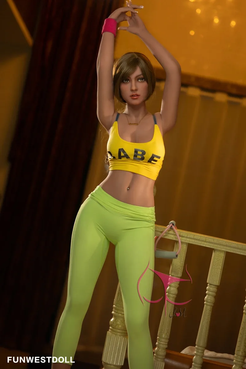 Real Sex Doll Sportswoman Sanel 5ft 5' (165 cm)/ C-Cup - FunWestDoll view 2