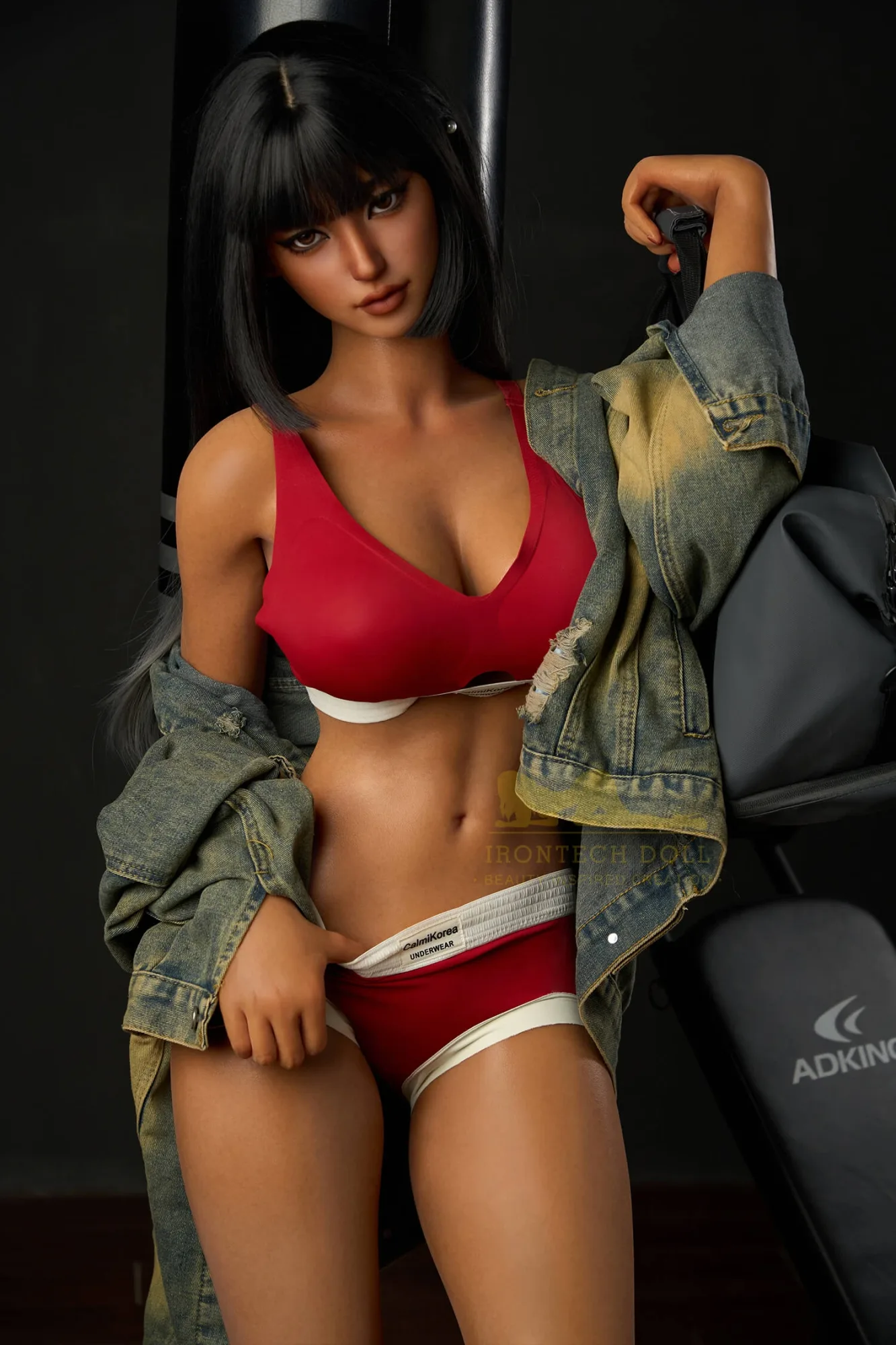 Realistic Sex Doll Tanned Hestia 5ft 3' (161 cm)/ E-Cup - Irontech Doll view 6