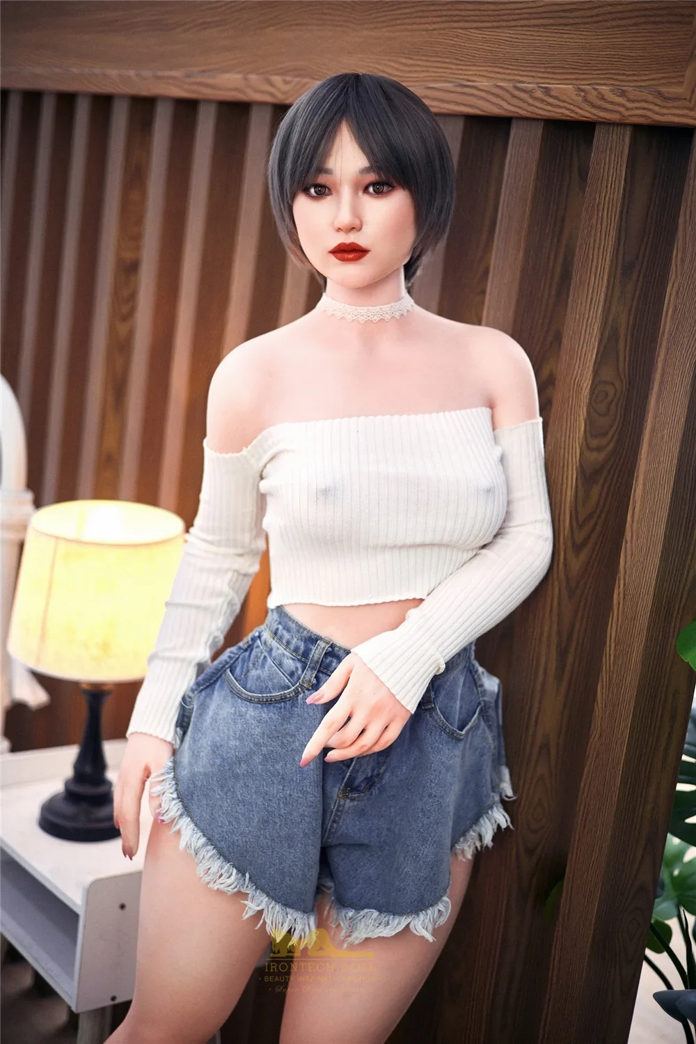 Silicone Doll Asian Girl Zuleika 4ft 11' (152 cm)/ B-Cup - Irontech Doll view 4