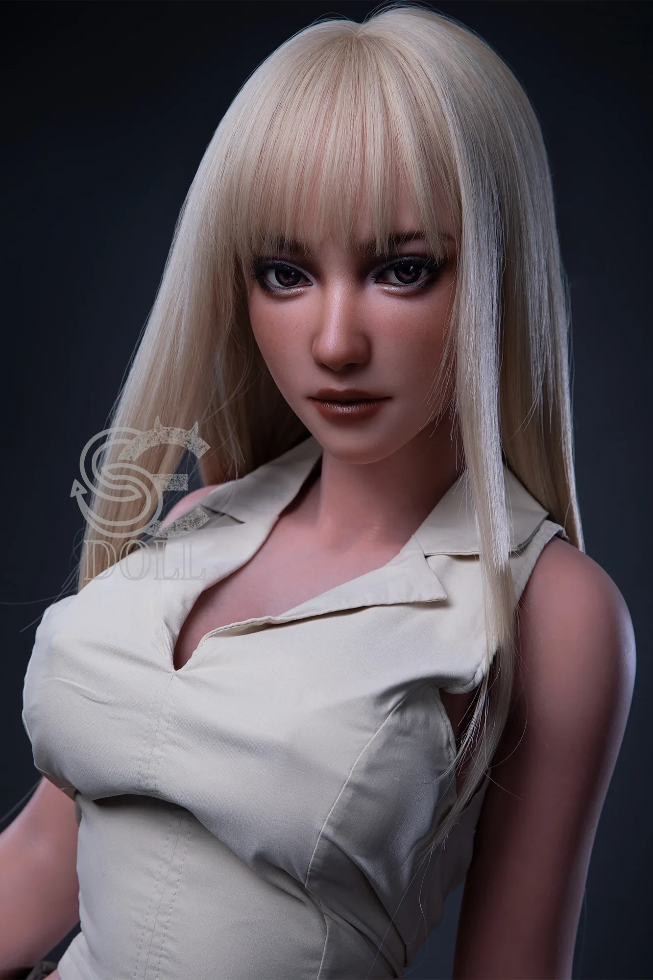 Silicone Sex Doll Blonde Willow 5ft 3' (161 cm)/ E-Cup - SEDOLL view 3