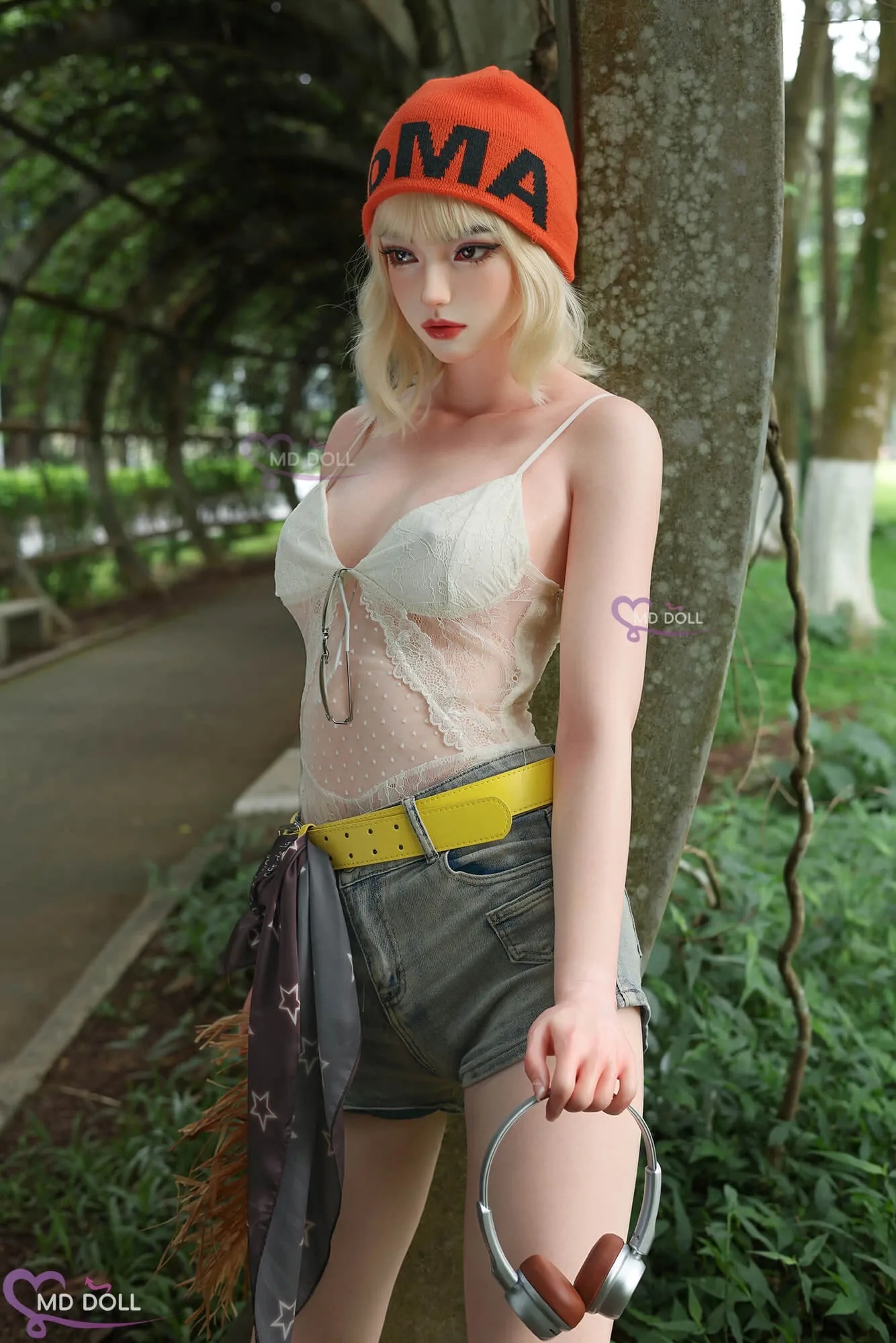 Realistic Sex Doll Blonde Simone 5ft 5' (166 cm)/ D-Cup - MD DOLL view 6