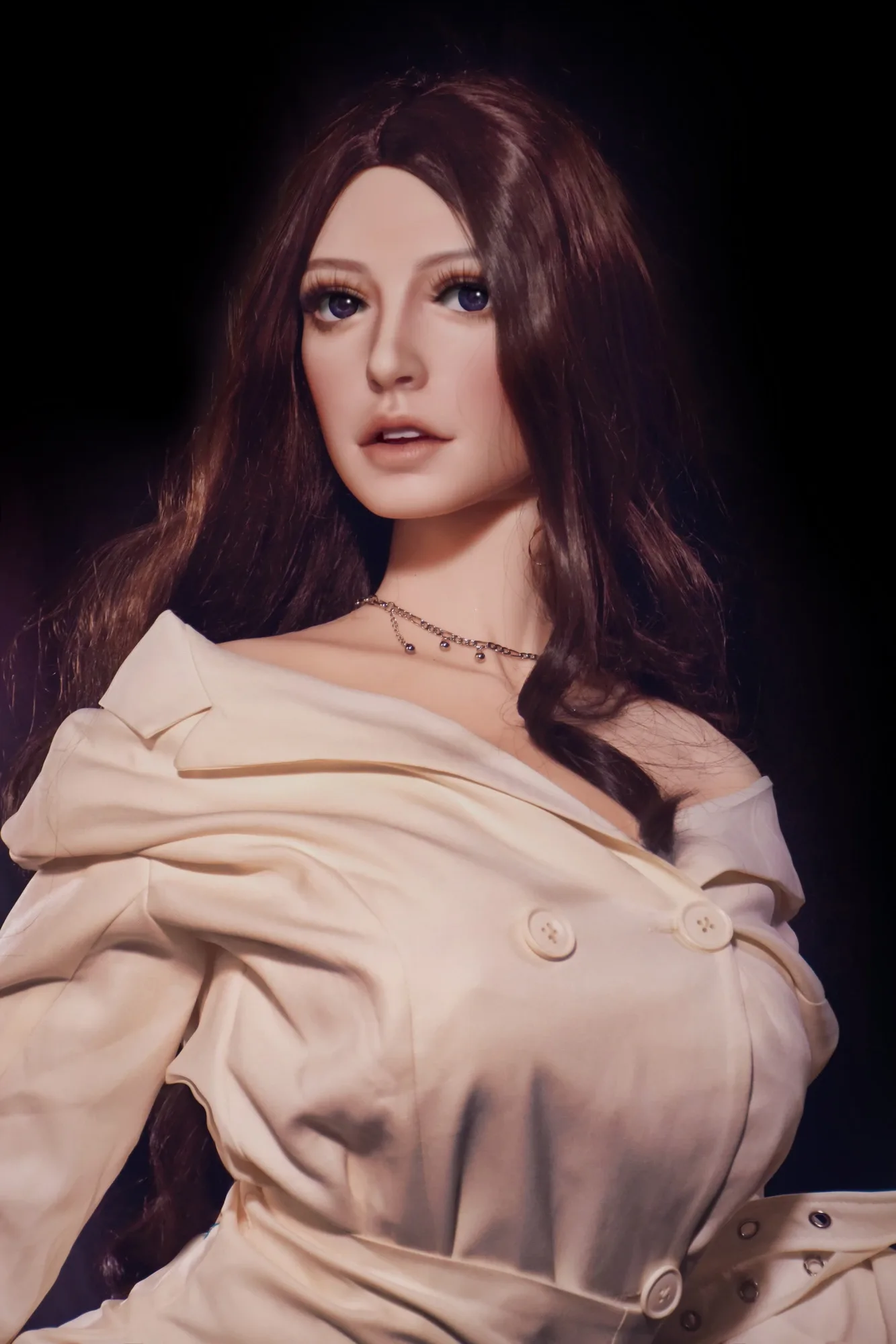Silicone Doll Brunette Theressa 5ft 5' (165 cm) - Elsa Babe view 1