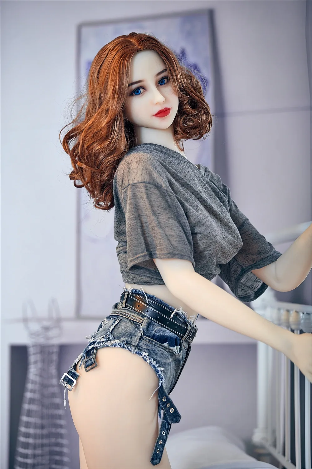 Real Sex Doll Redhead Courtney 5ft 6' (168 cm)/ C-Cup - Irontech Doll view 3