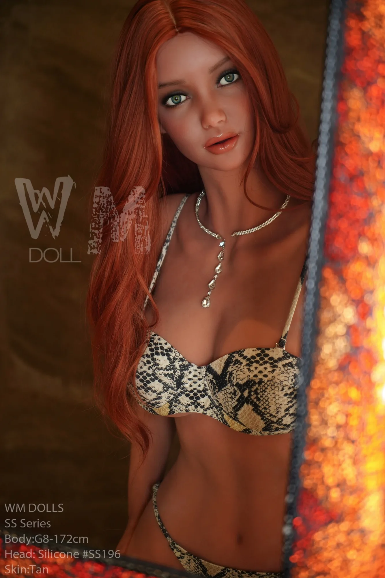 Real Sex Doll Redhead Alexa 5ft 6' (172 cm)/ E-Cup - WM doll view 4