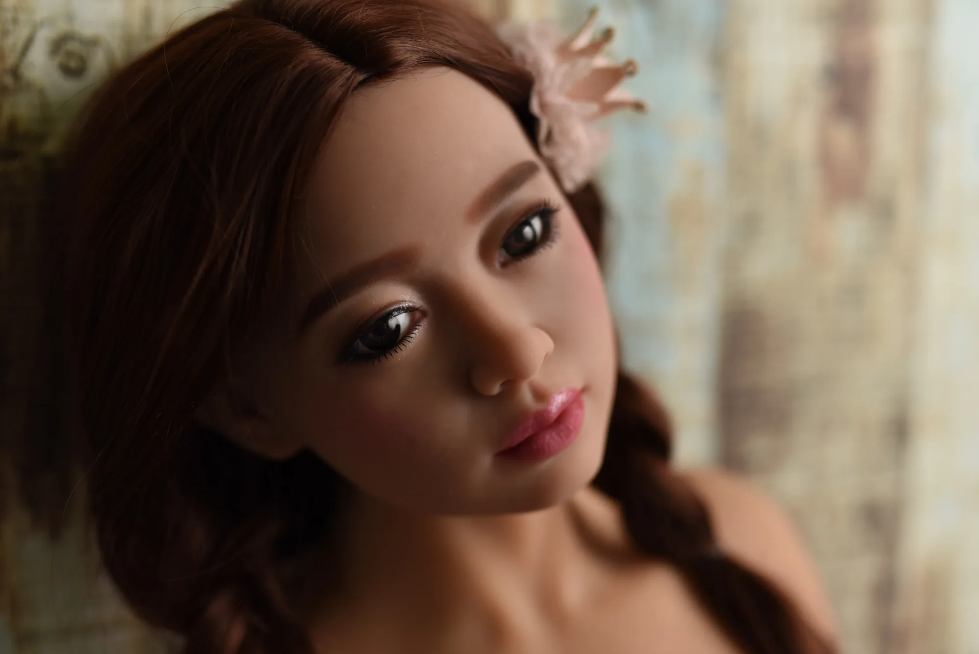 Real Sex Doll Redhead Celeste 5ft 3' (161 cm)/ E-Cup - 6Ye Doll view 6