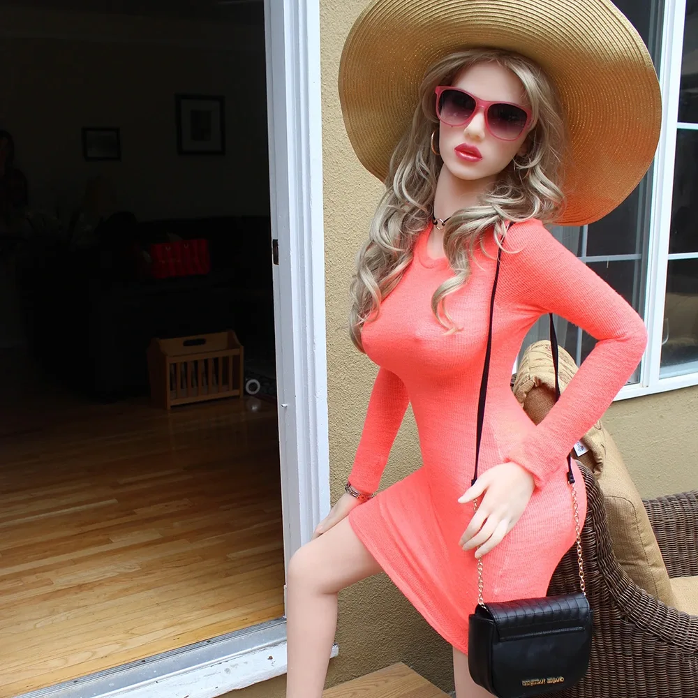 Real Sex Doll Blonde Taylar 5ft 3' (161 cm)/ D-Cup - HRDoll view 2
