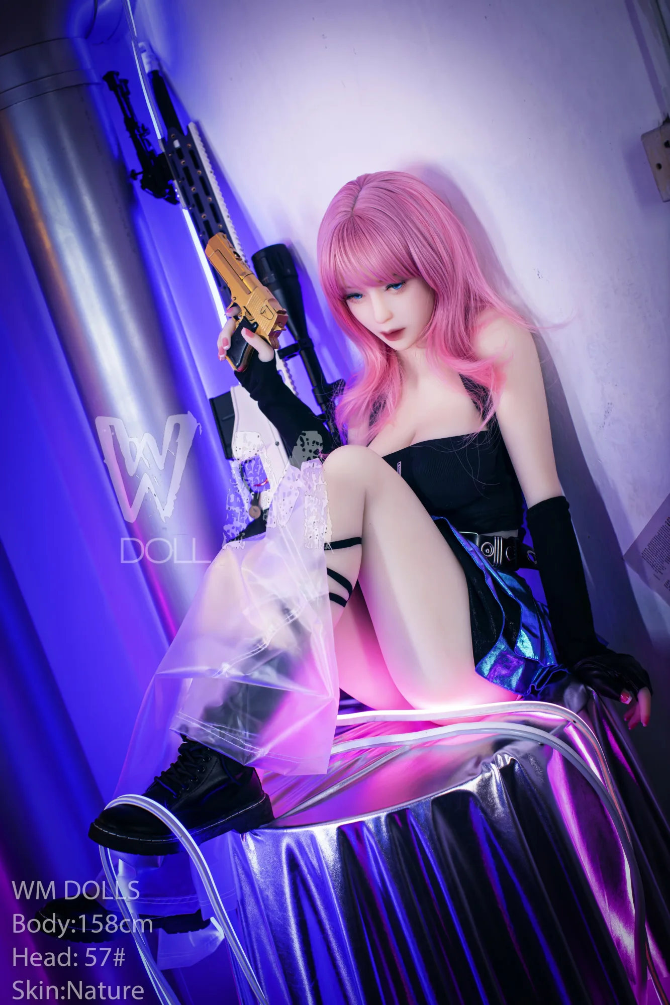 Real Sex Doll Asian Girl Kai 5ft 2' (158 cm)/ C-Cup - WM doll view 7