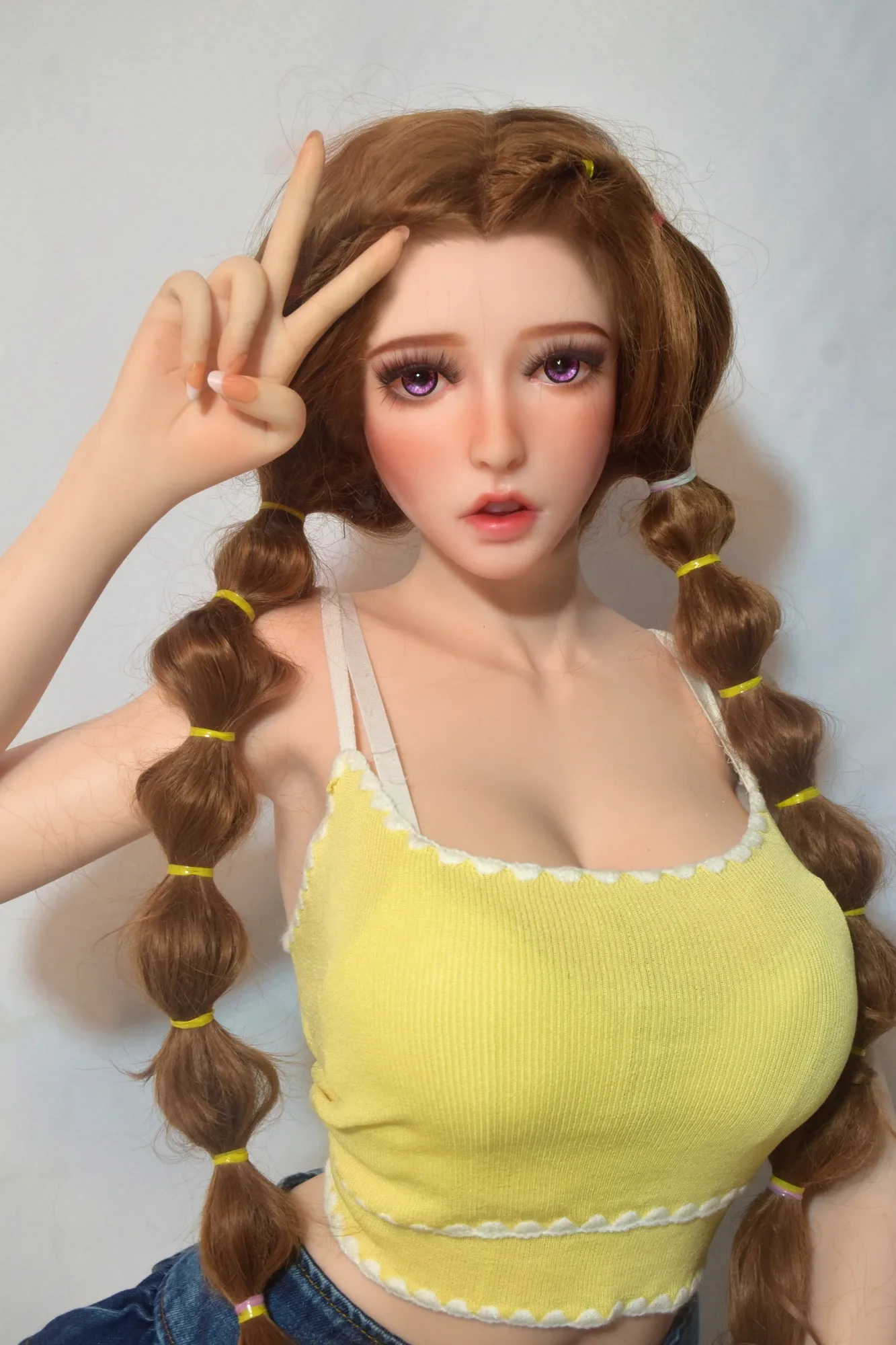 Silicone Doll Cute Aika 4ft 11' (150 cm) - Elsa Babe view 7