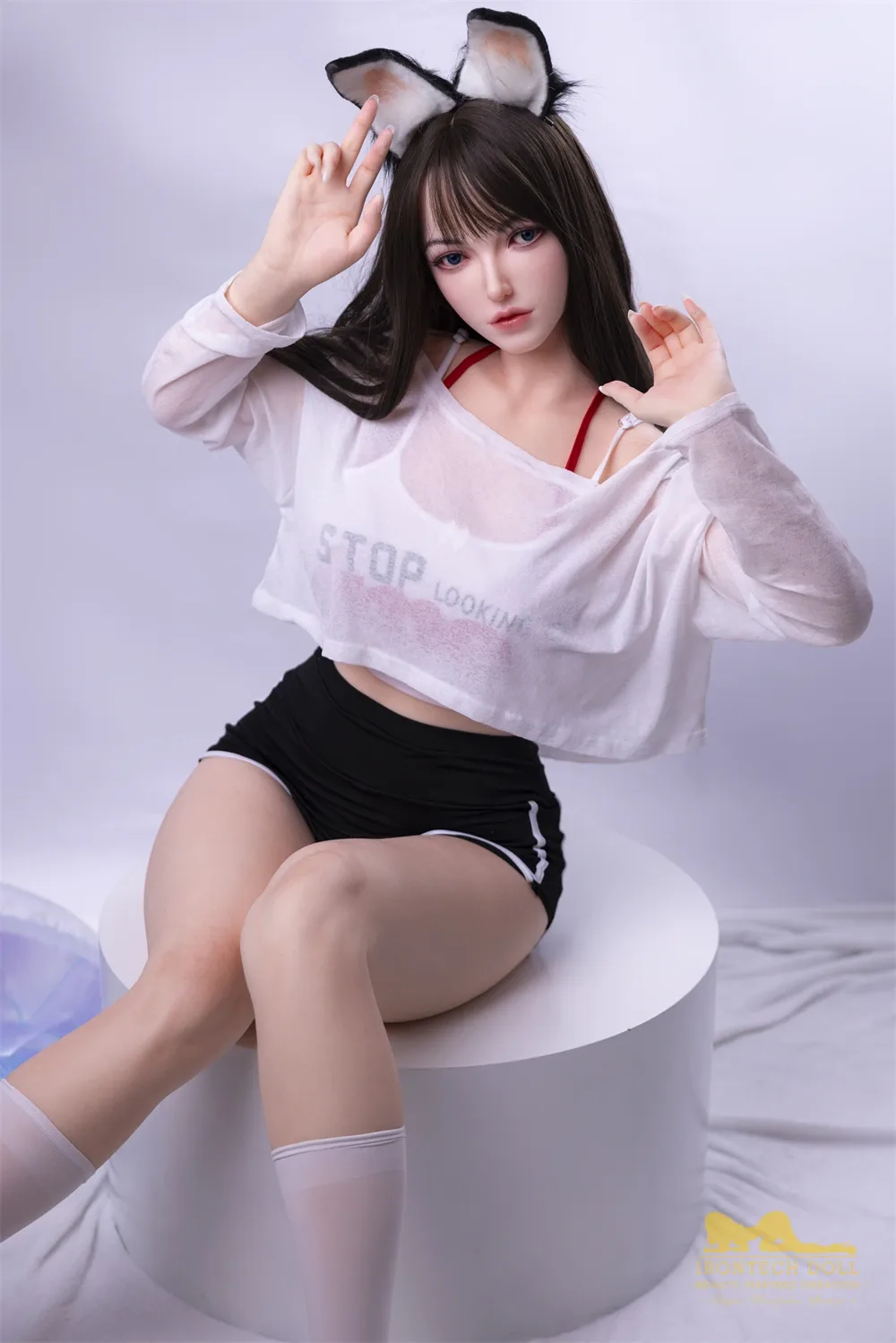 Silicone Sex Doll Cute Sabina 5ft 5' (165 cm)/ G-Cup - Irontech Doll view 5
