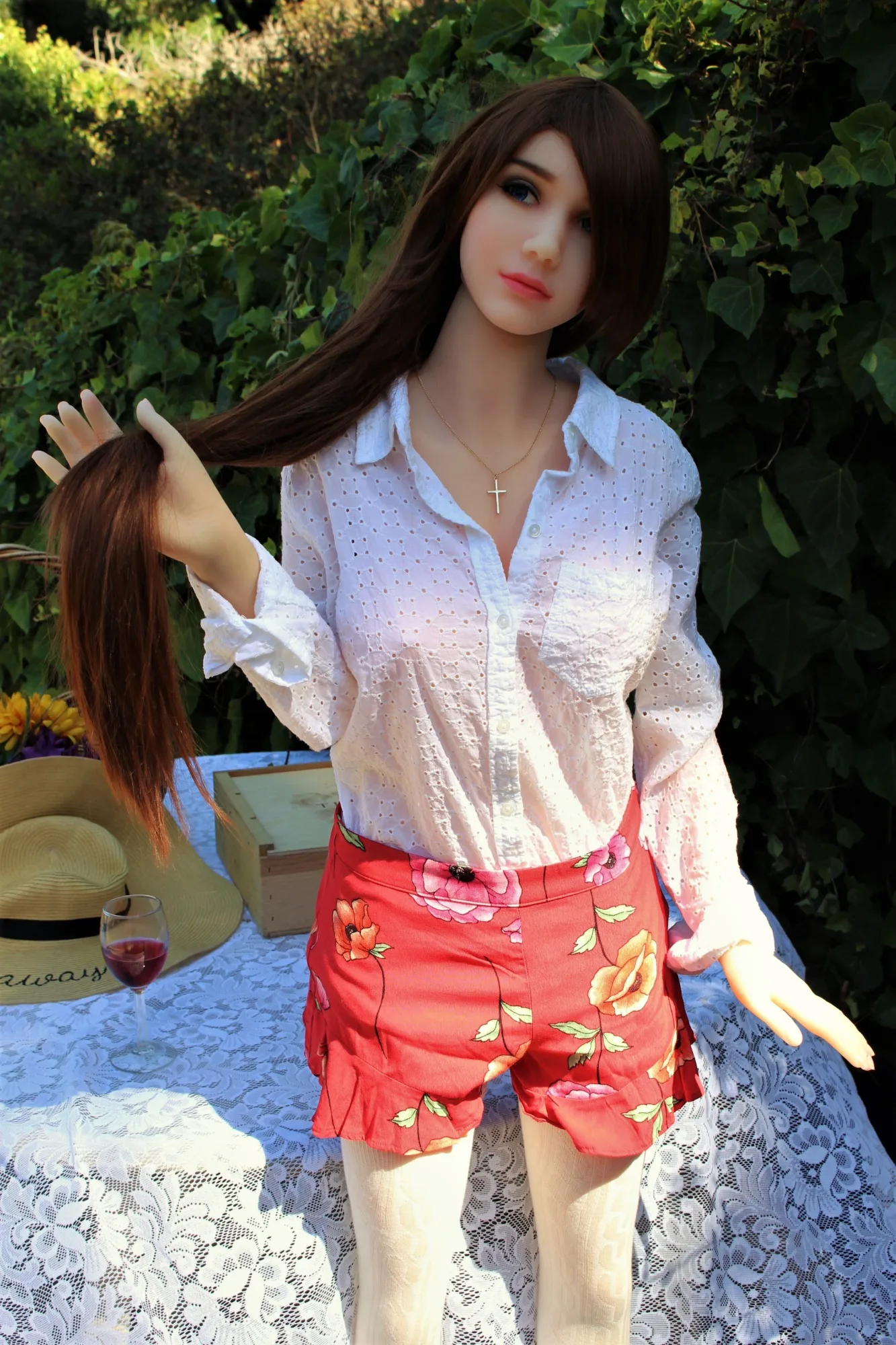Real Sex Doll Seductive Fantine 5ft 3' (161 cm)/ D-Cup - HRDoll view 4
