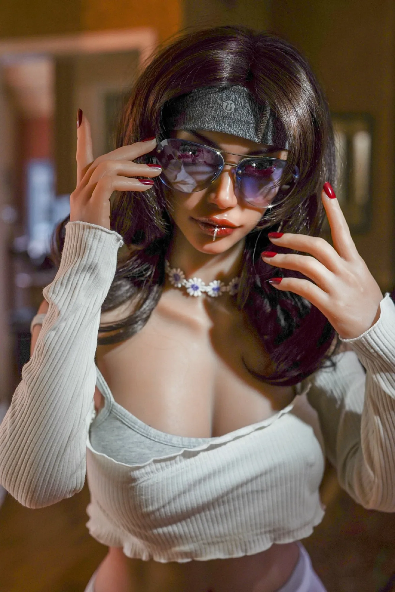 Silicone Sex Doll Sexy Qatish 5ft 2' (158 cm)/ G-Cup - YL Doll view 2