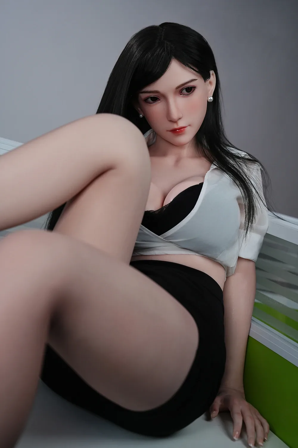 Real Sex Doll Black-haired Arlie 5ft 6' (170 cm) - JXDOLL view 5