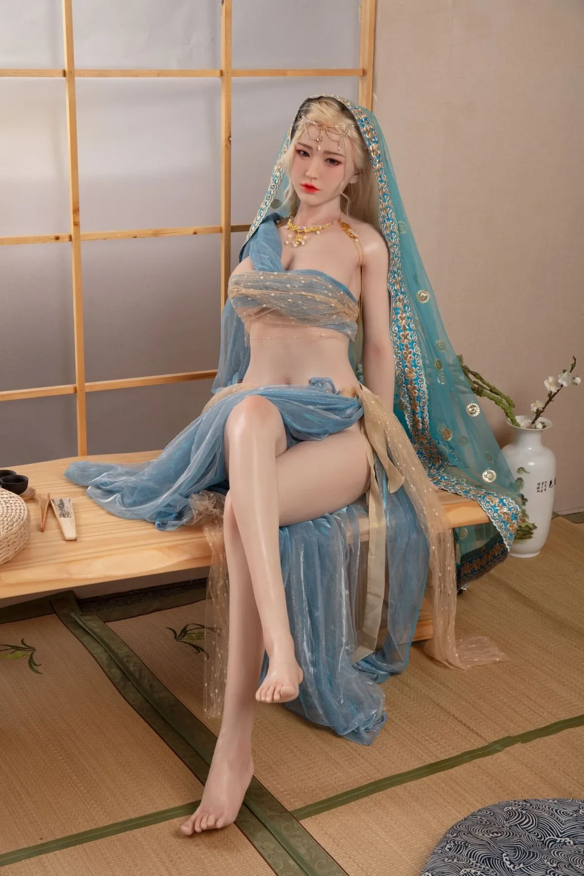 Realistic Sex Doll Blonde Mabel 5ft 6' (170 cm) - JXDOLL view 4