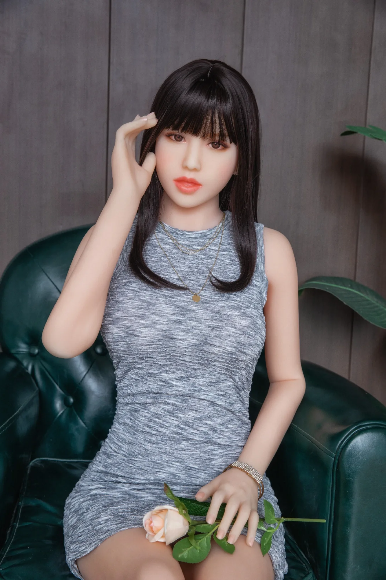 Sex Doll Black-haired Mai 5ft 5' (166 cm)/ D-Cup - 6Ye Doll view 6