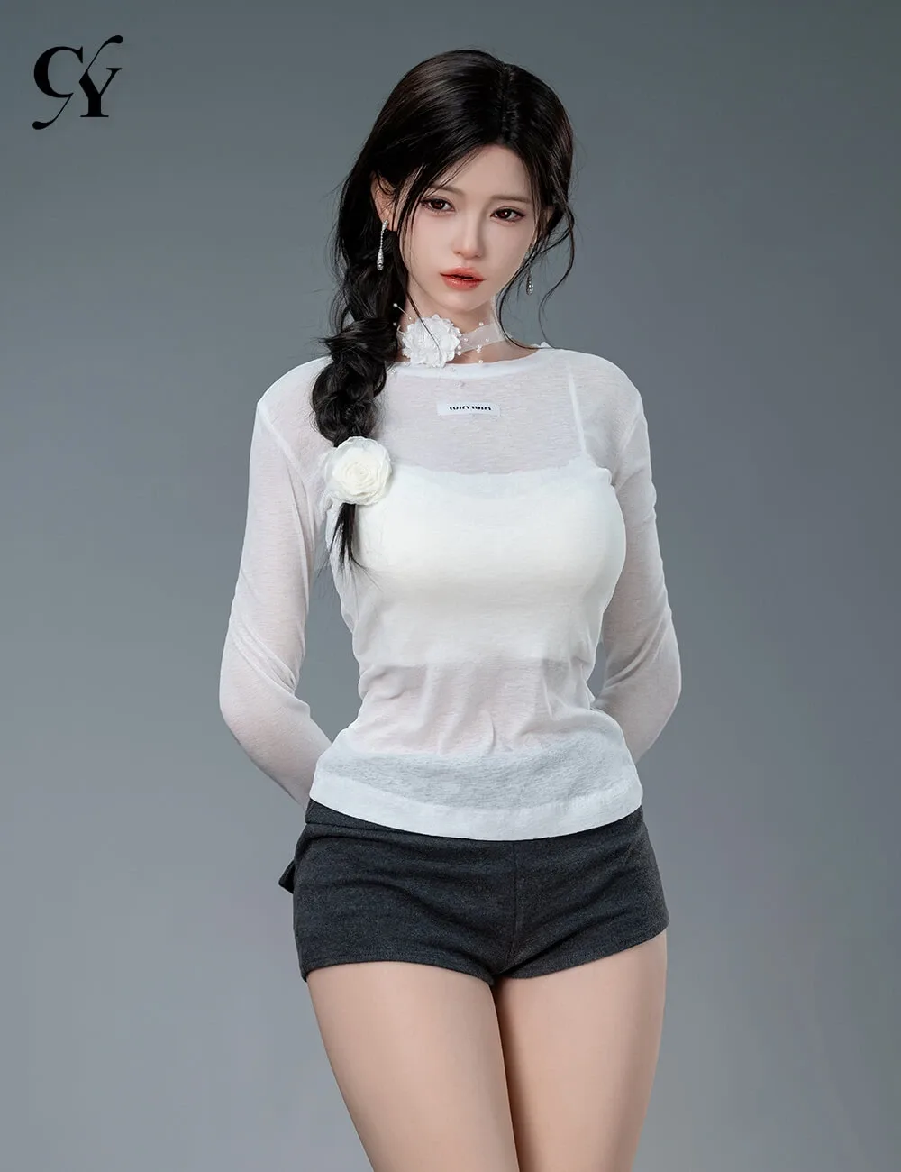 Sex Doll Asian Girl Evelyn 5ft 6' (168 cm)/ F-Cup - TOP-CYDOLL view 2